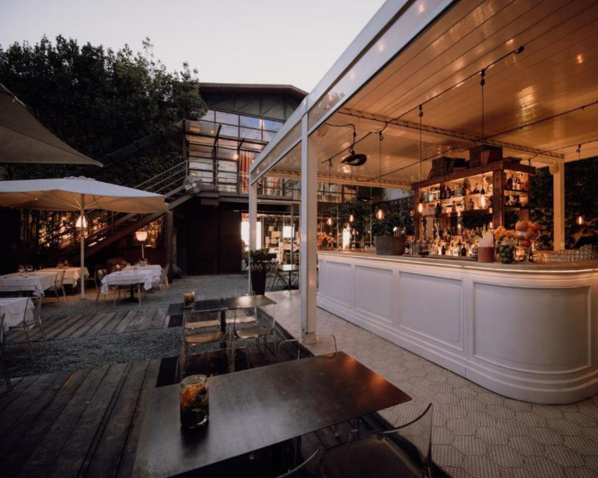 Areadocks Boutique hotel patio esterno