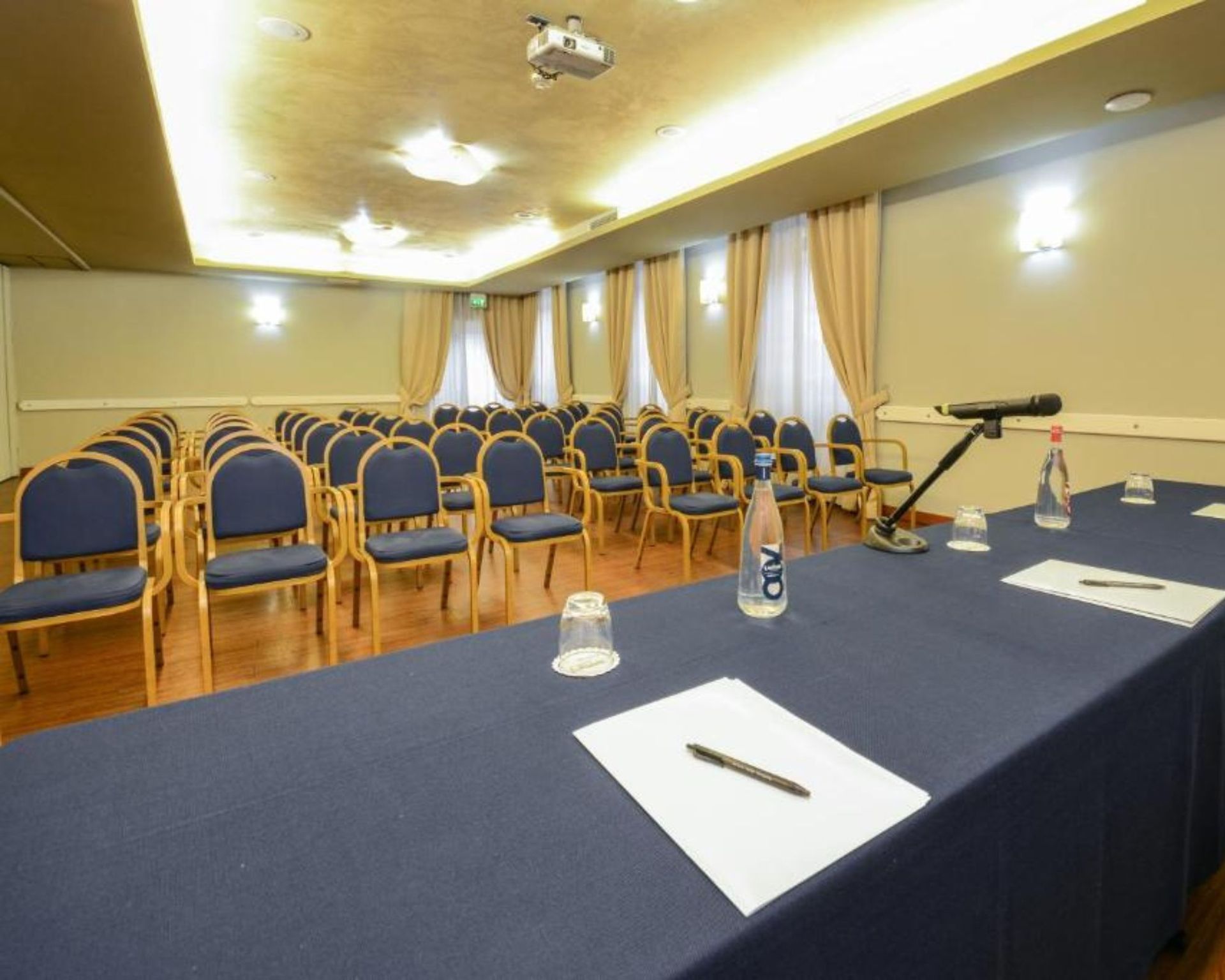 Sala congressi dell'Hotel Master Brescia