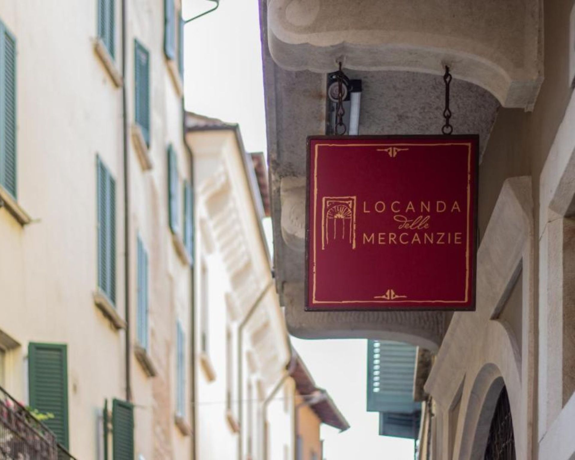 Locanda delle Mercanzie insegna