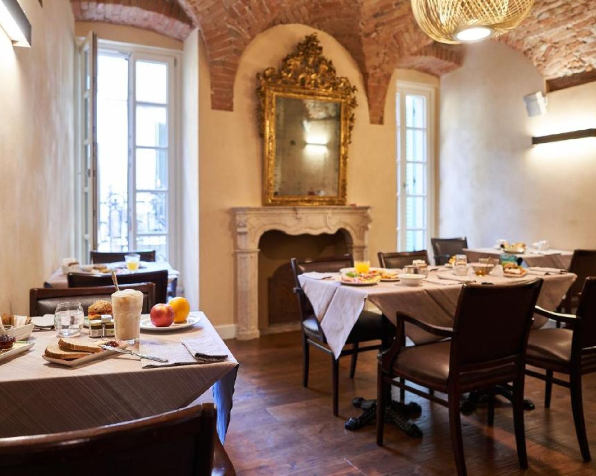 Locanda delle Mercanzie sala colazione