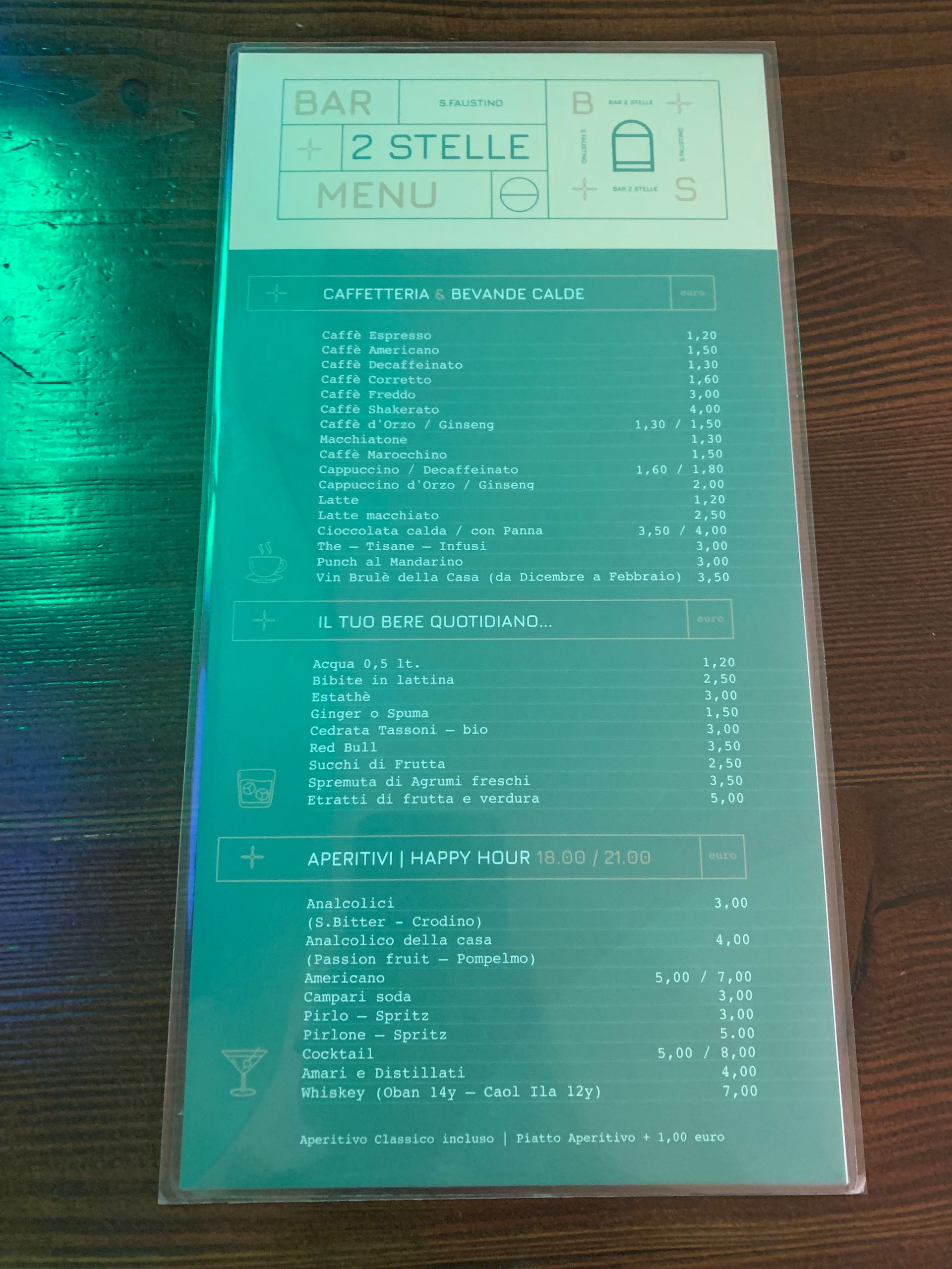 Bar 2 stelle - © Photo by Anna Salari