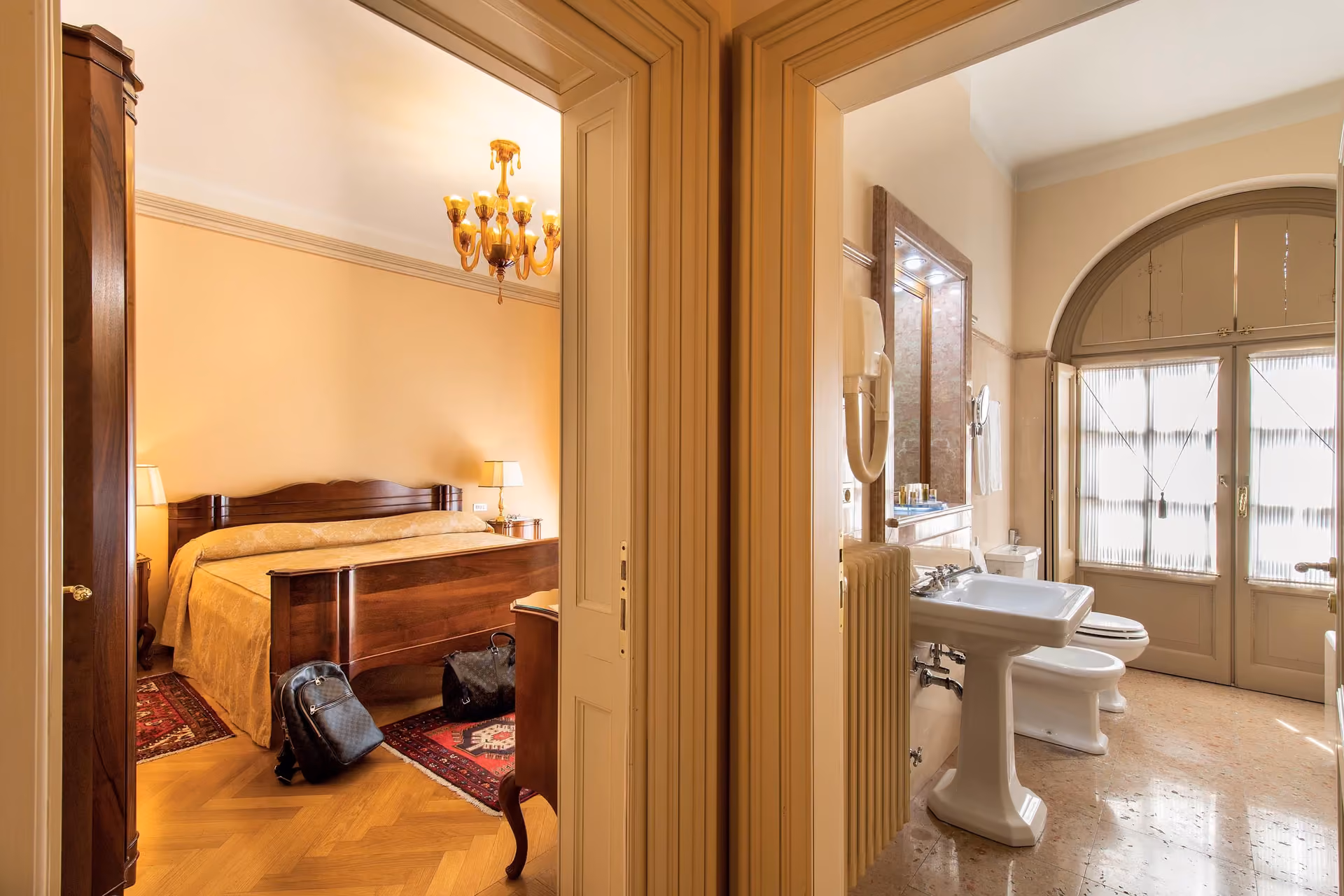 dettaglio bagno hotel