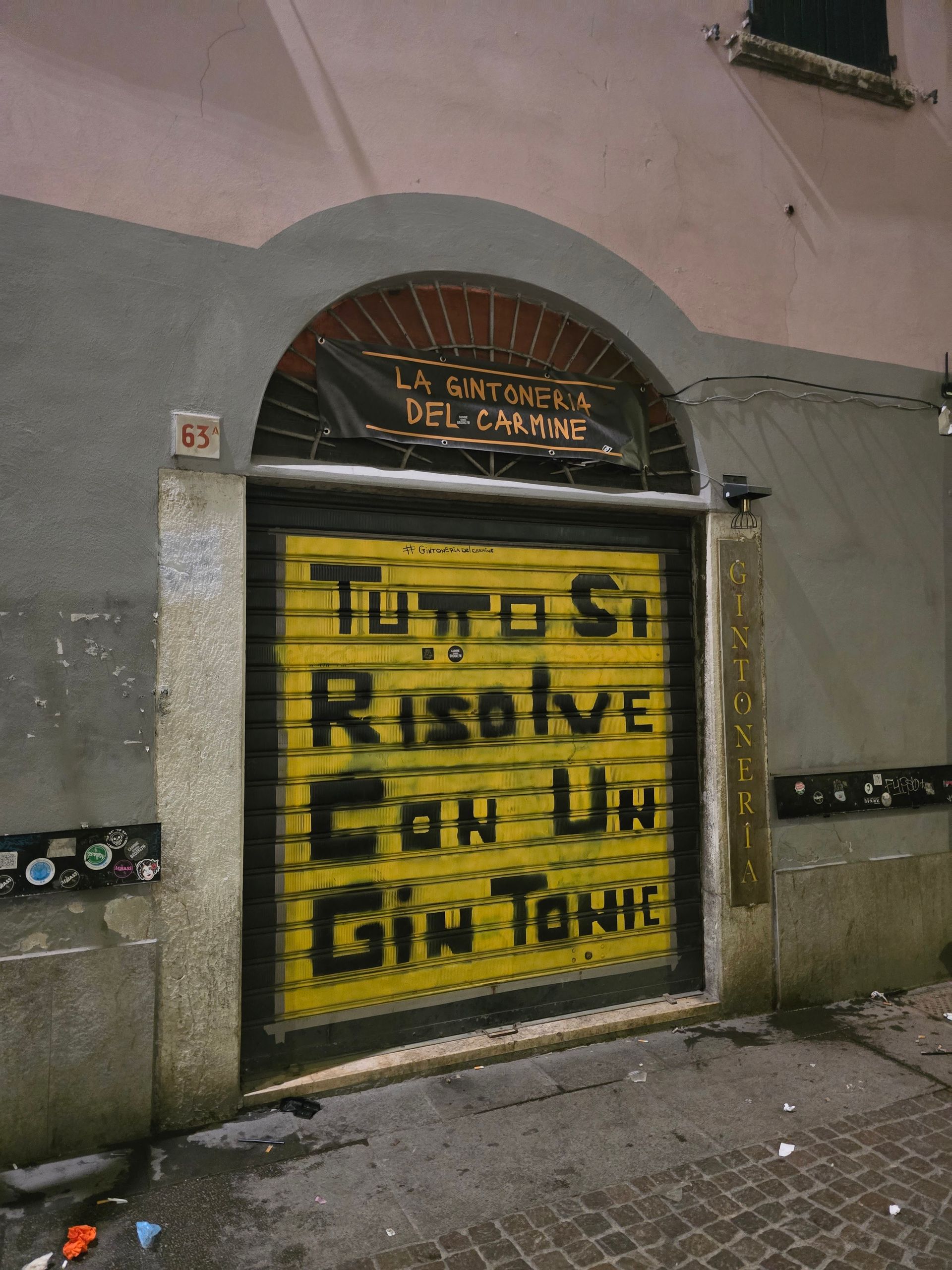 La gintoneria del carmine - © Photo by Vittorio Lembo