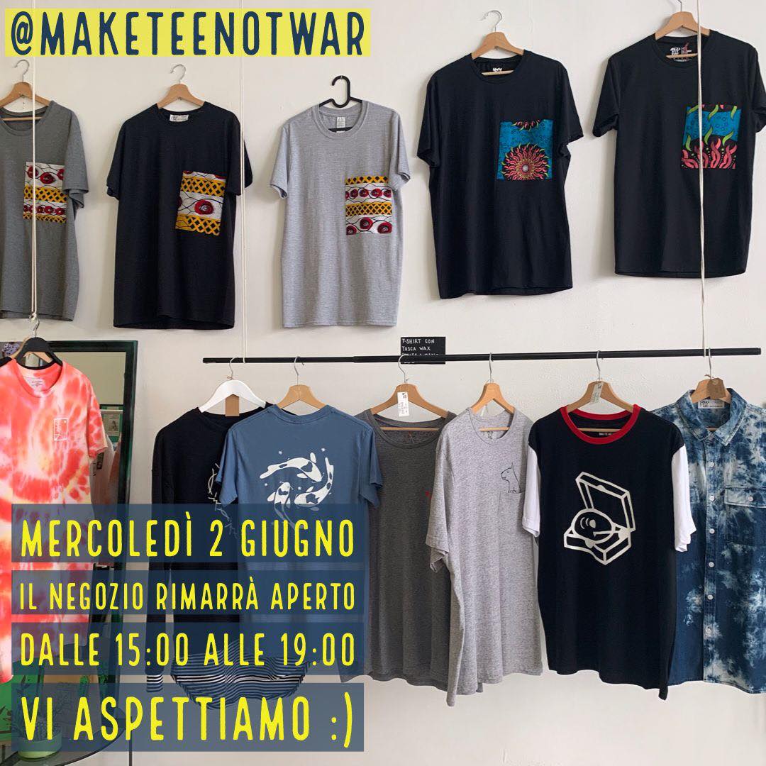 Make tee not war - © Photo by Make tee not war
