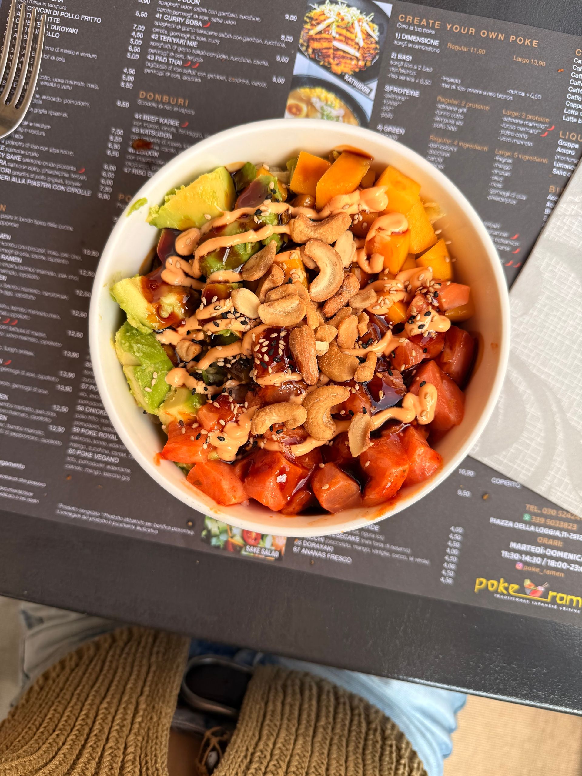 poke ramen - © Photo by Núria Malavé Cadenas