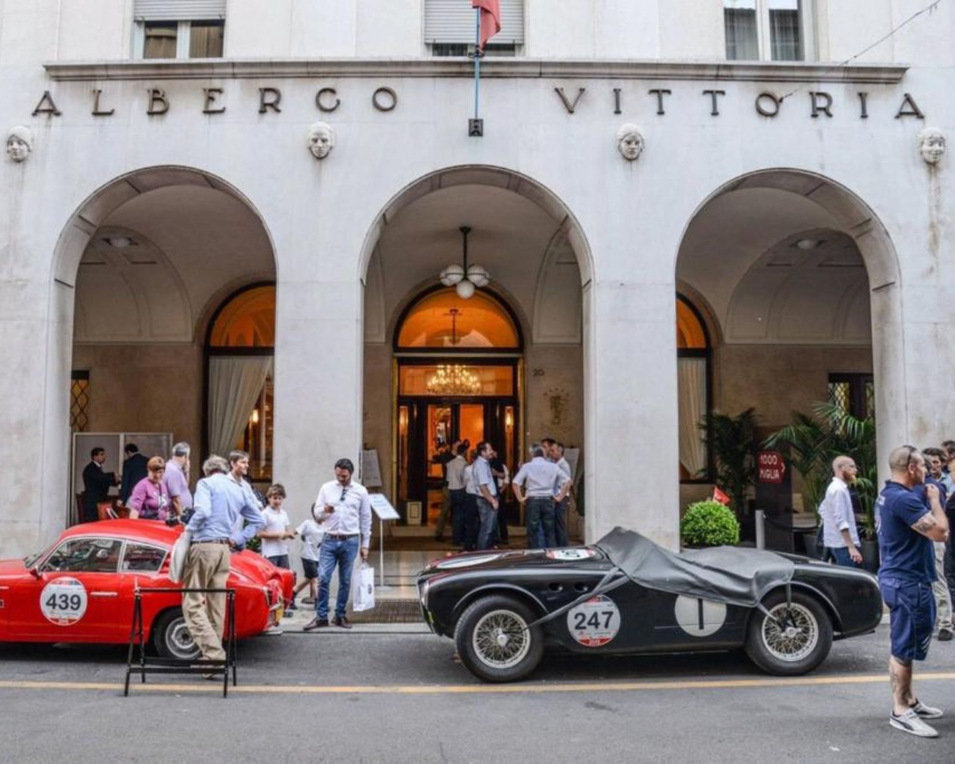 hotel vittoria visto da fuori