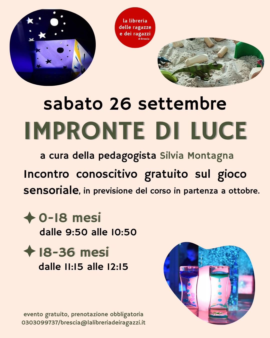 impronte di luce libreria dei ragazzi