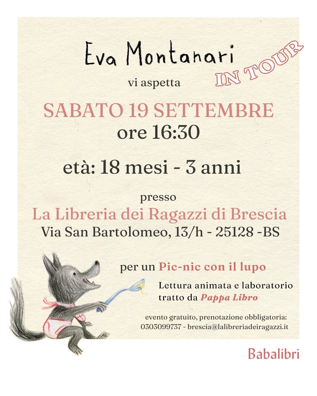 pic nic con il lupo libreria dei ragazzi