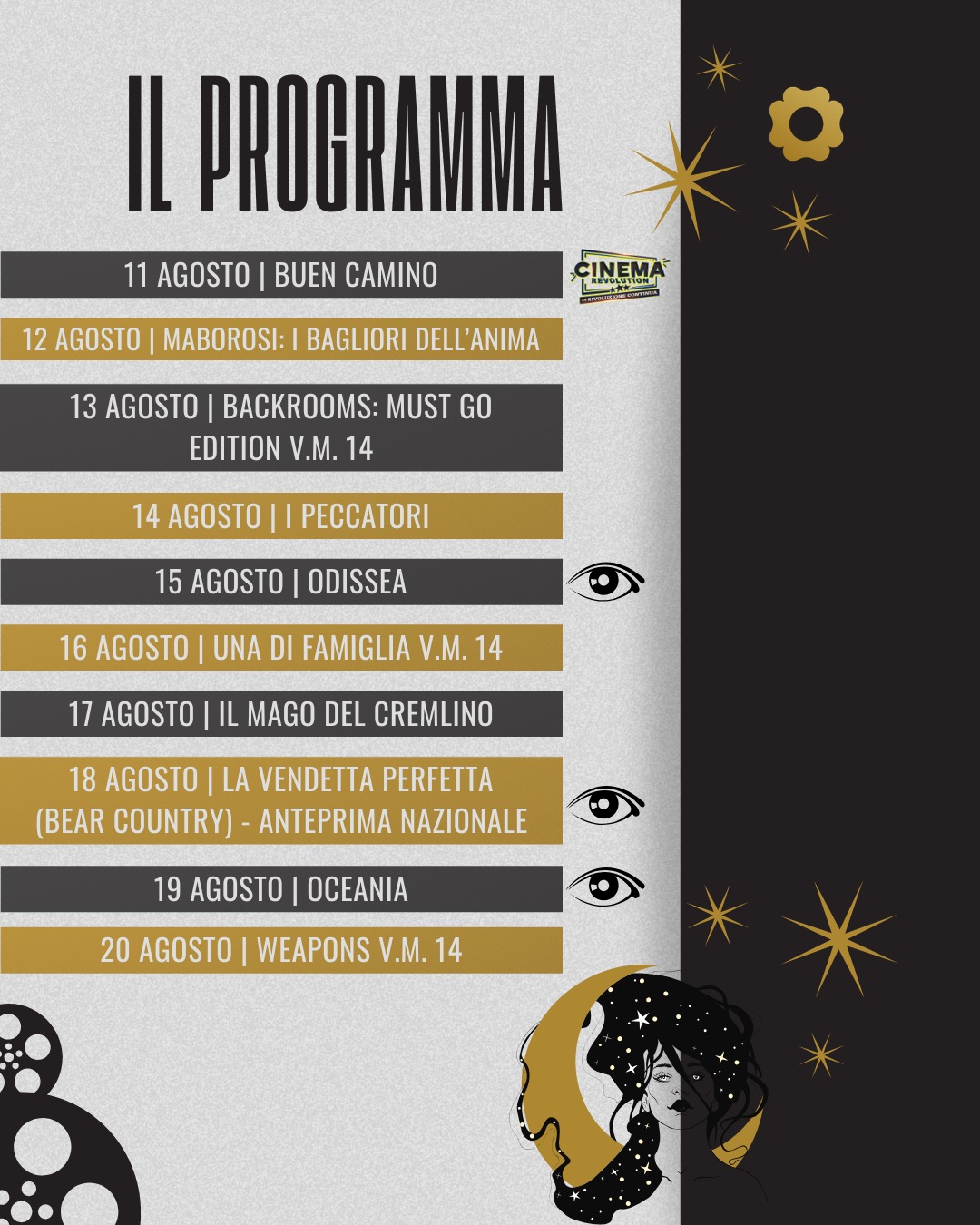 programma agosto moretto sotto le stelle 2