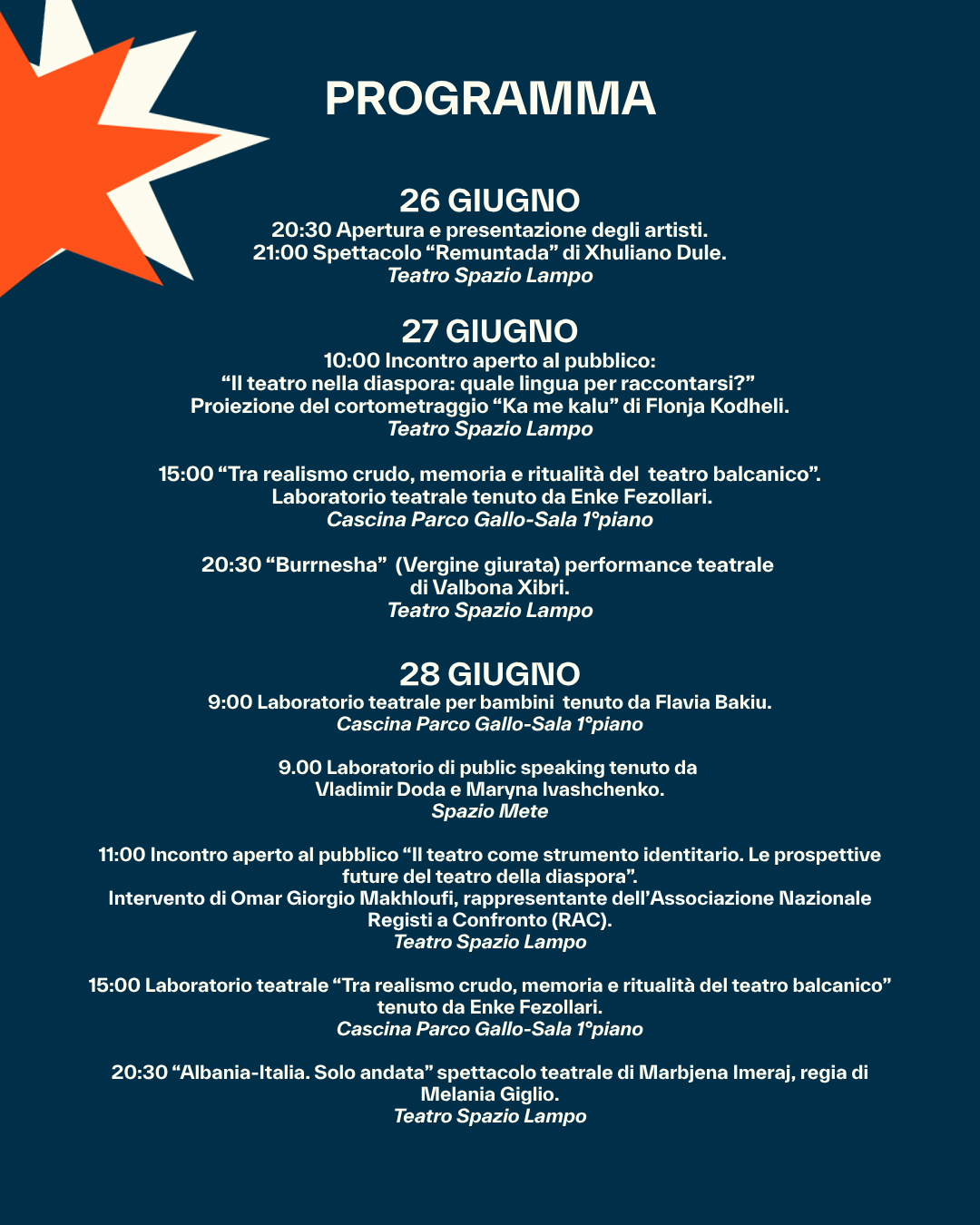 programma poster albart
