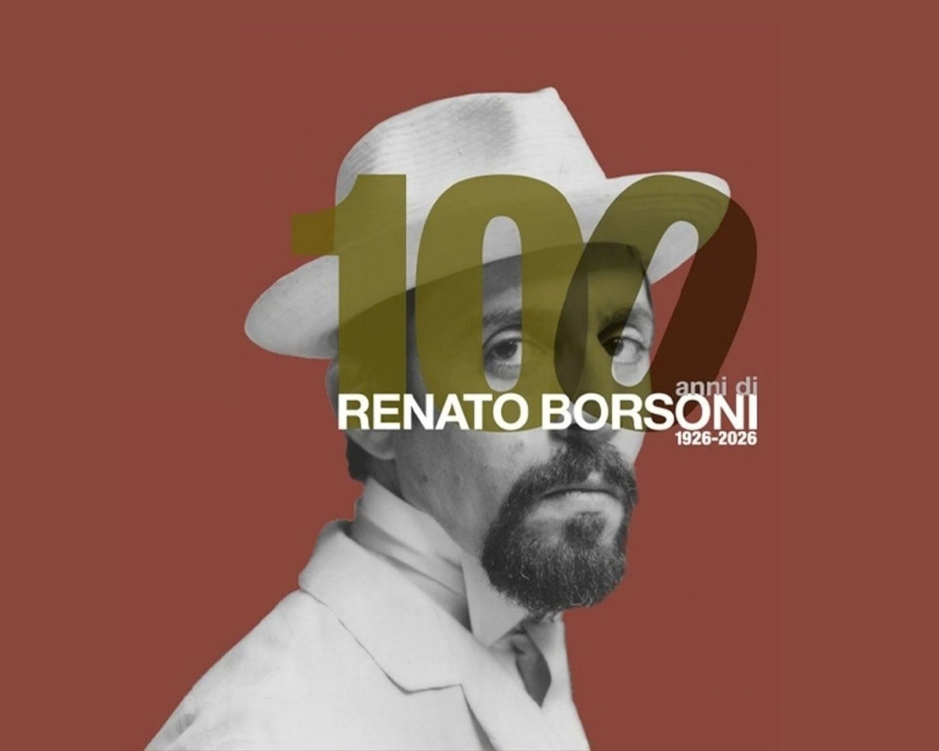 100 anni renato borsoni mostra locandina