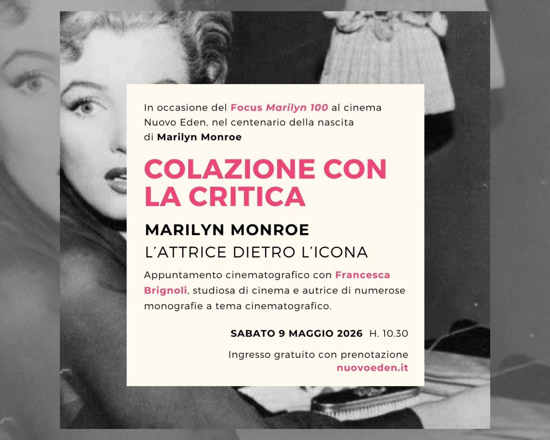 Colazione con la critica: Marilyn Monroe, l’attrice dietro l’icona