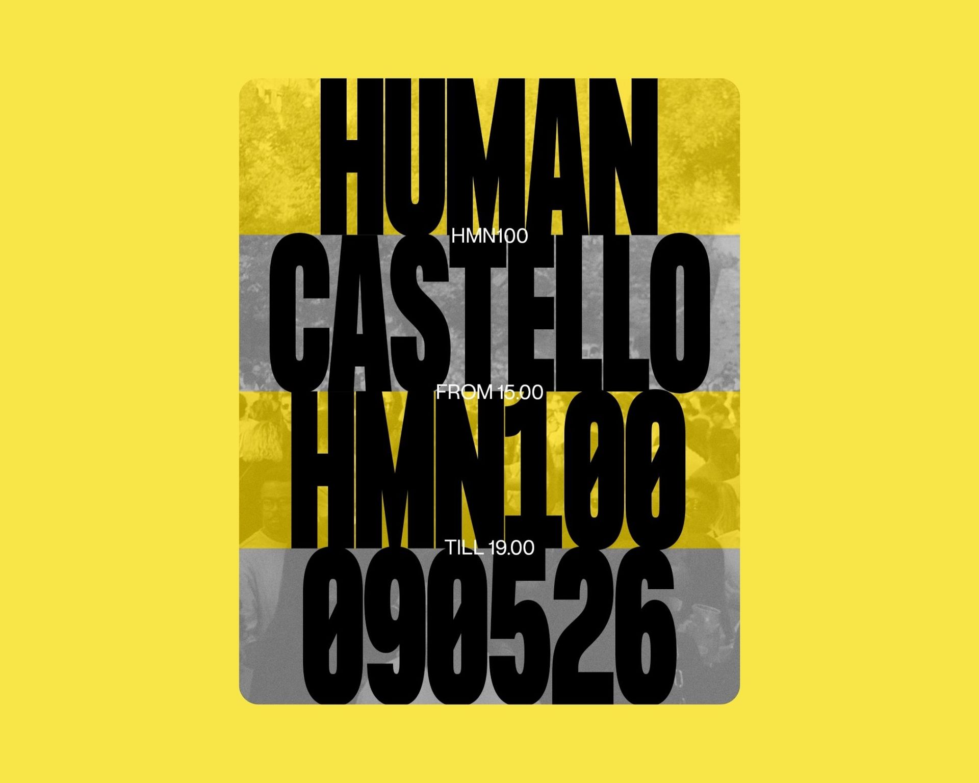 Human 100 Castello di Brescia