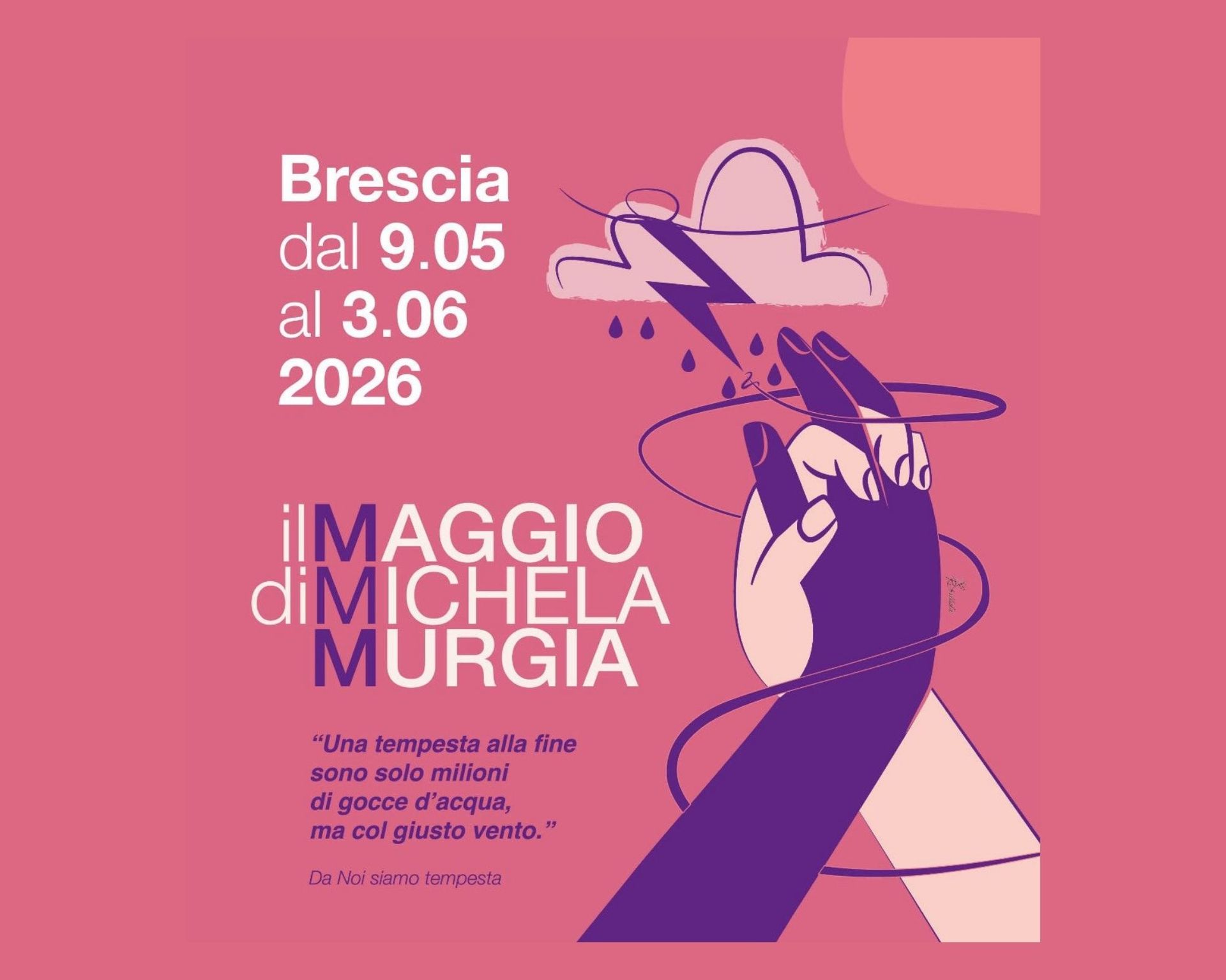 Il Maggio di Michela Murgia Brescia