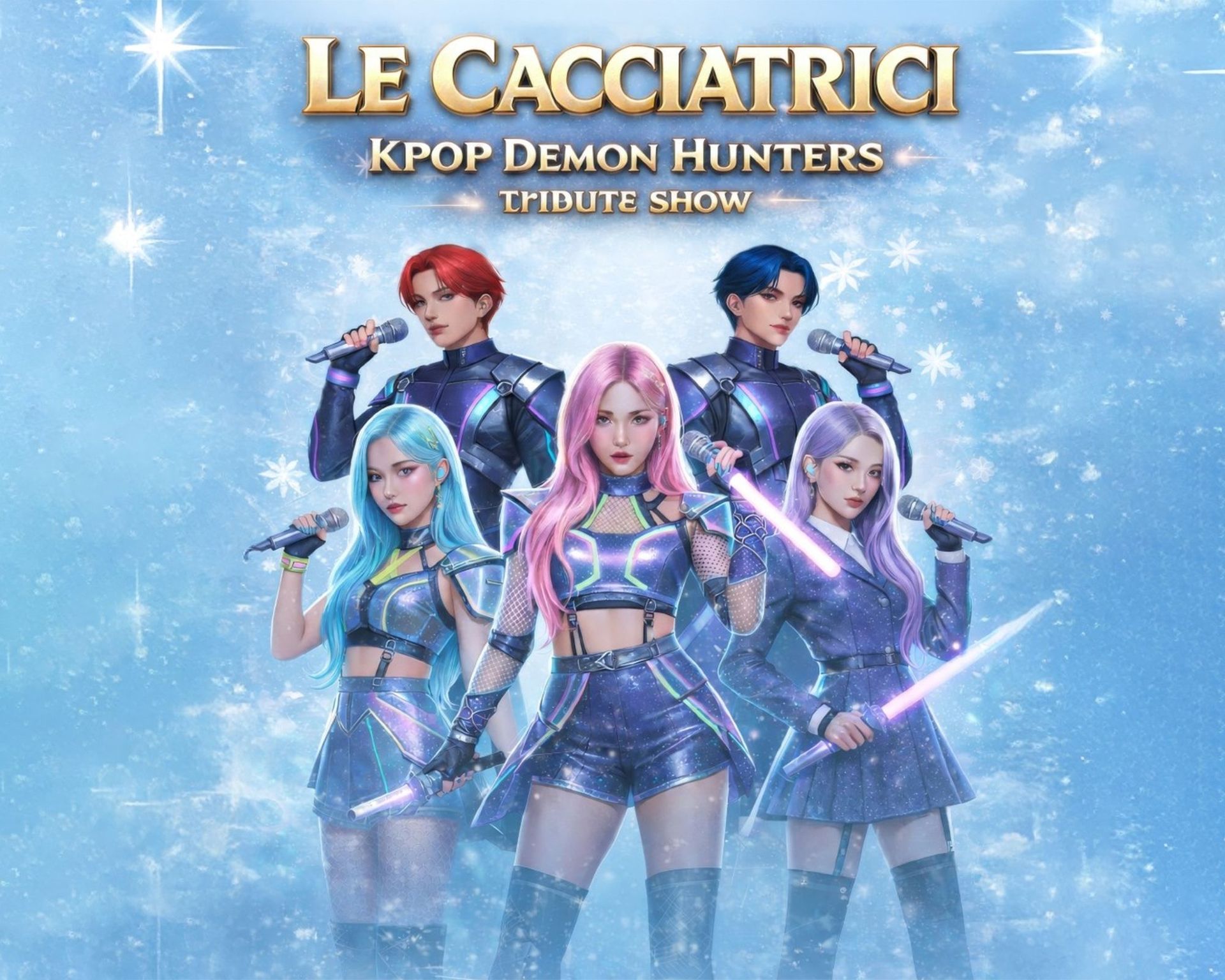 K-pop Demon Hunters Tribute show, locandina evento