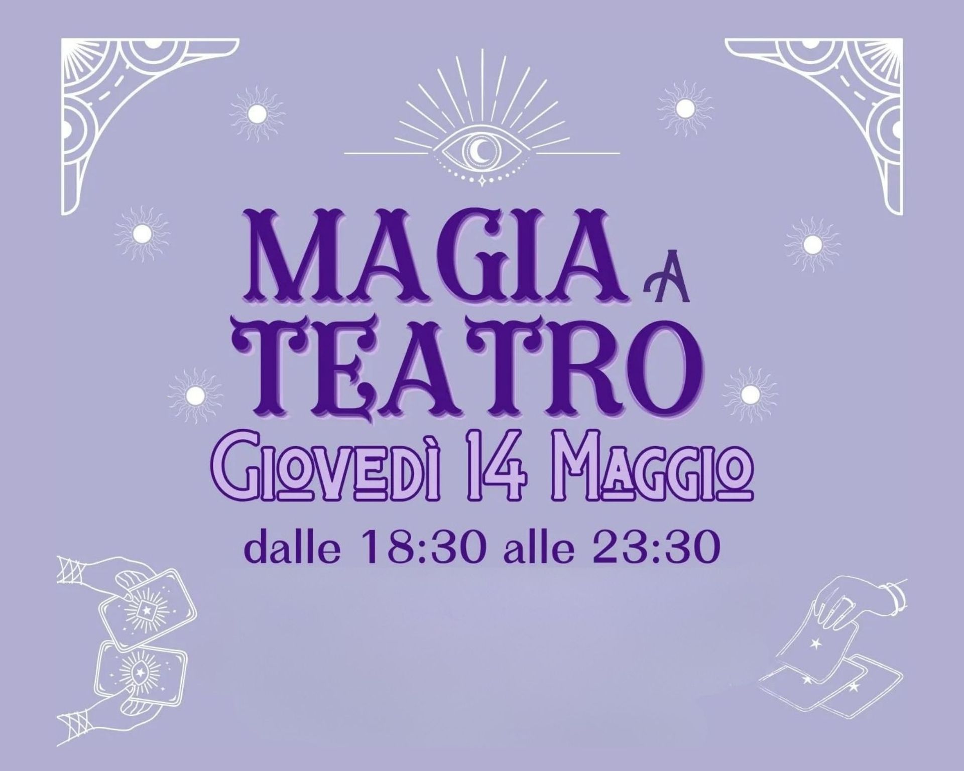 MAGIA A TEATRO | SERATA MISTICA