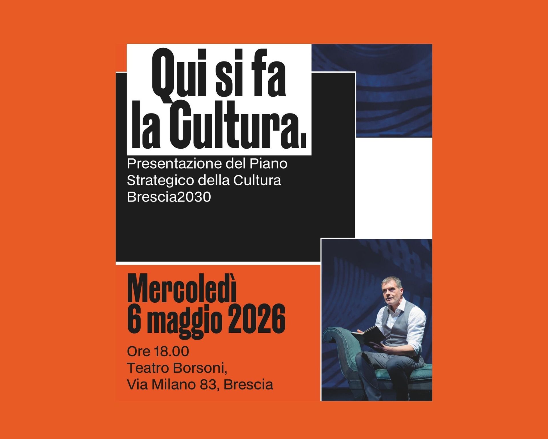 Presentazione del Piano Strategico della Cultura Brescia2030 