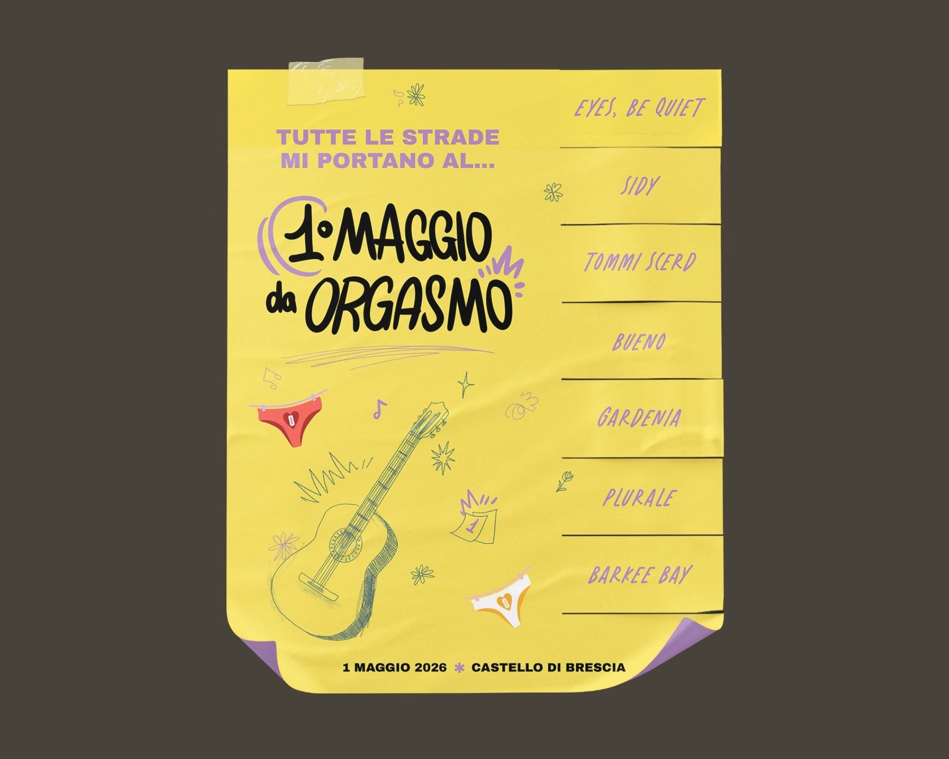 Primo maggio al Castello We Love Castello preview