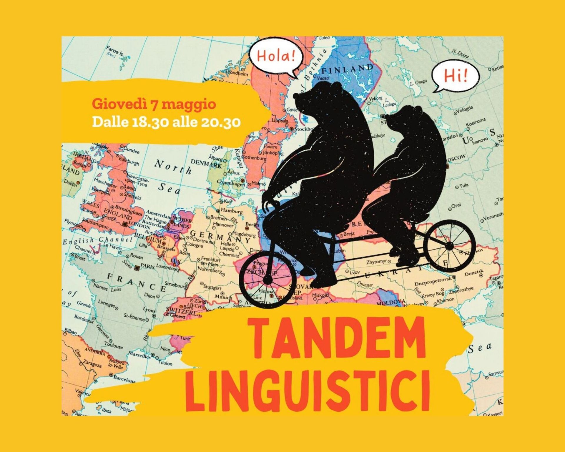 Tandem linguistici maggio Primavera MO.CA 2026