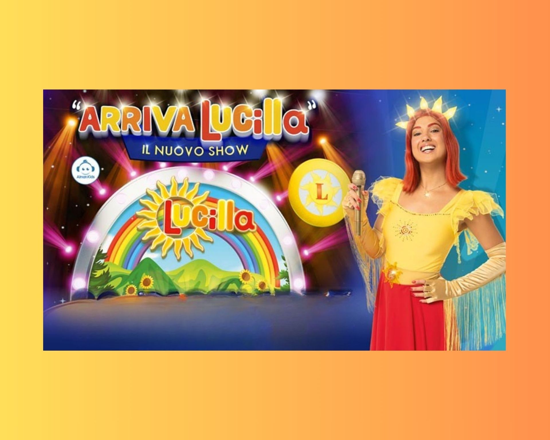 Locandina evento Arriva Lucilla