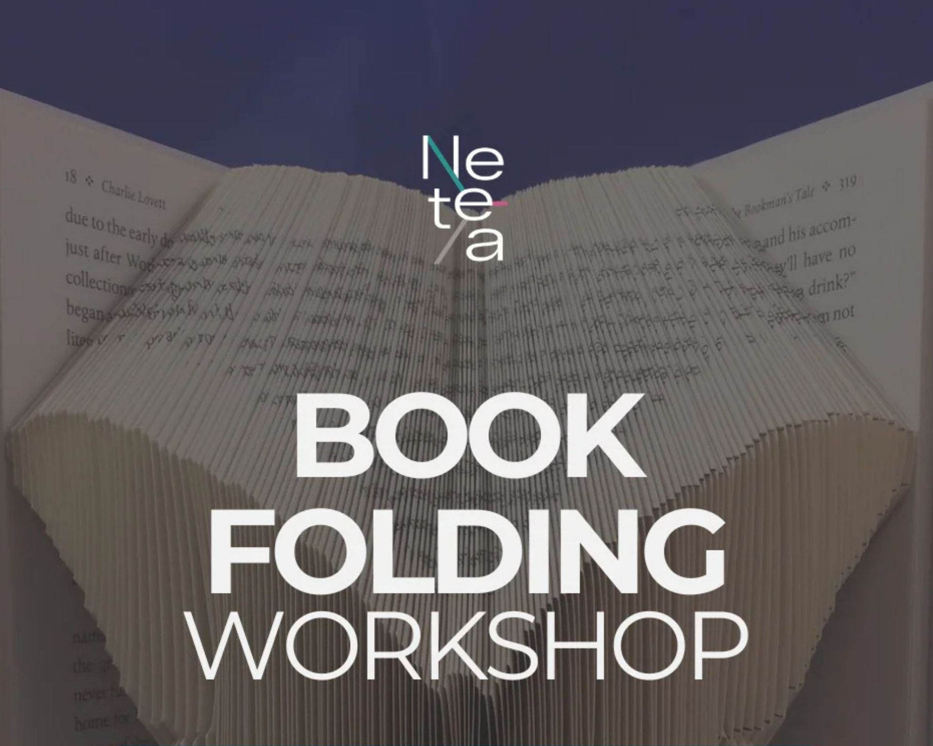 Workshop Book Folding: locandina