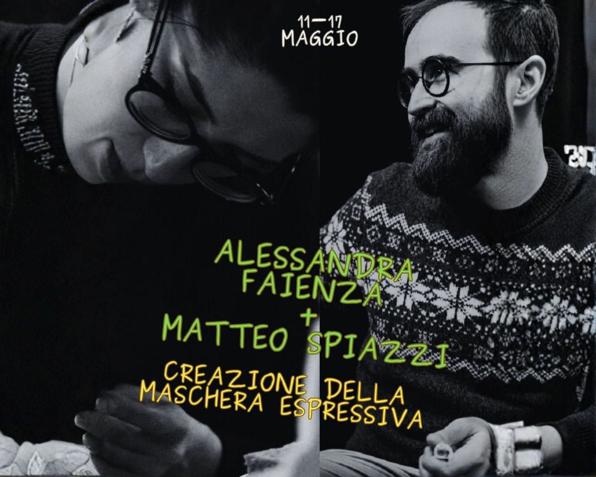 Workshop Creazione della maschera espressiva