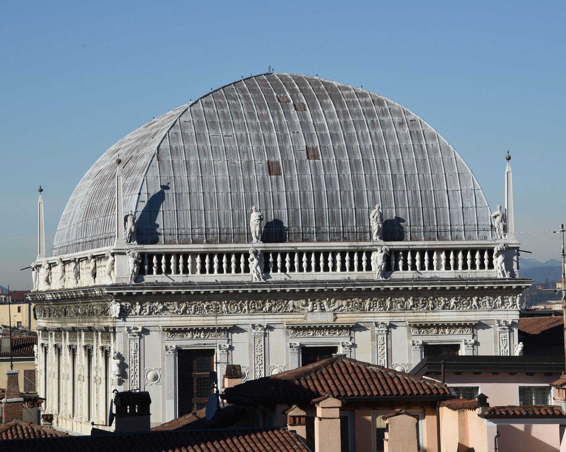Terrazza di palazzo Loggia
