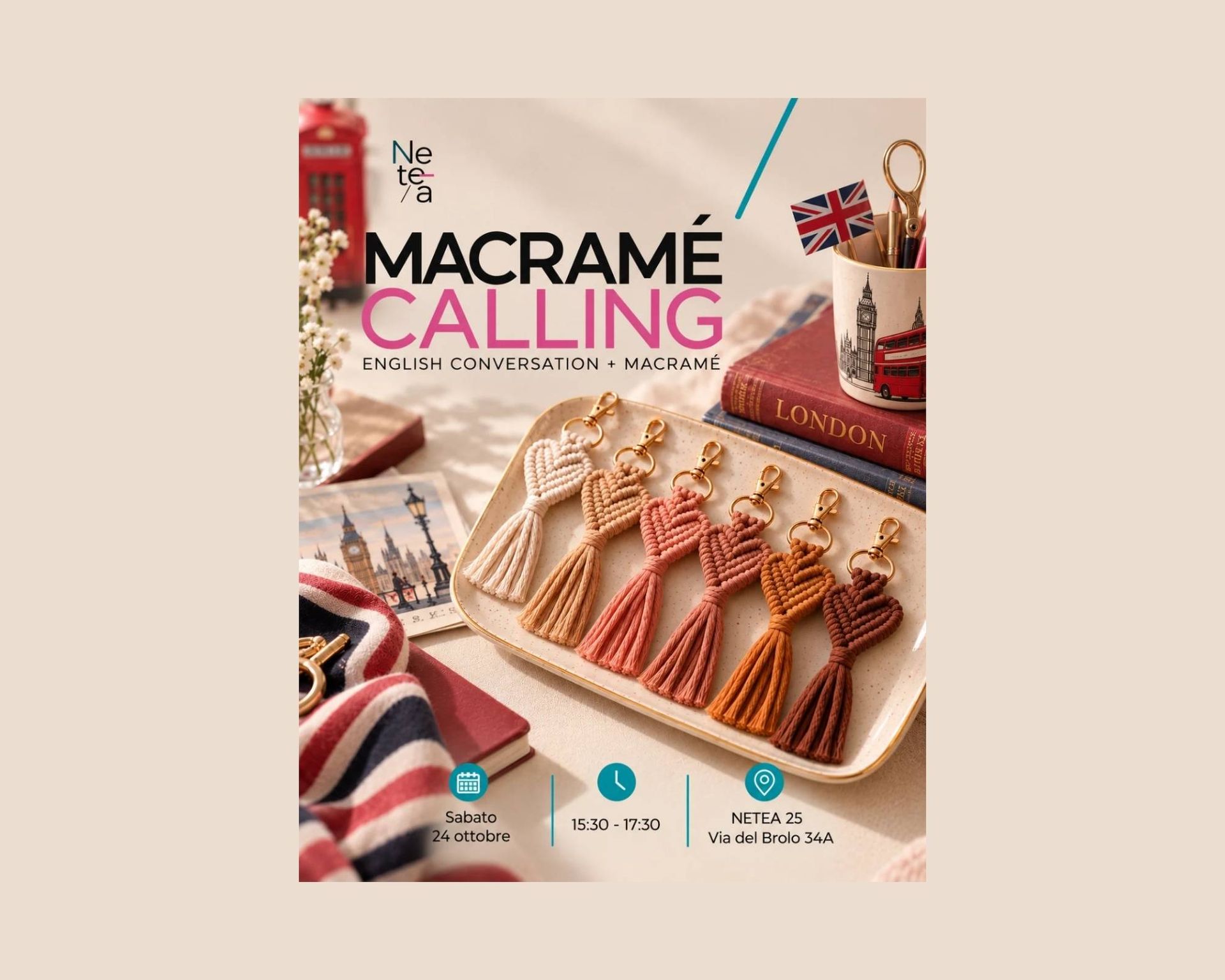 Macramè in inglese