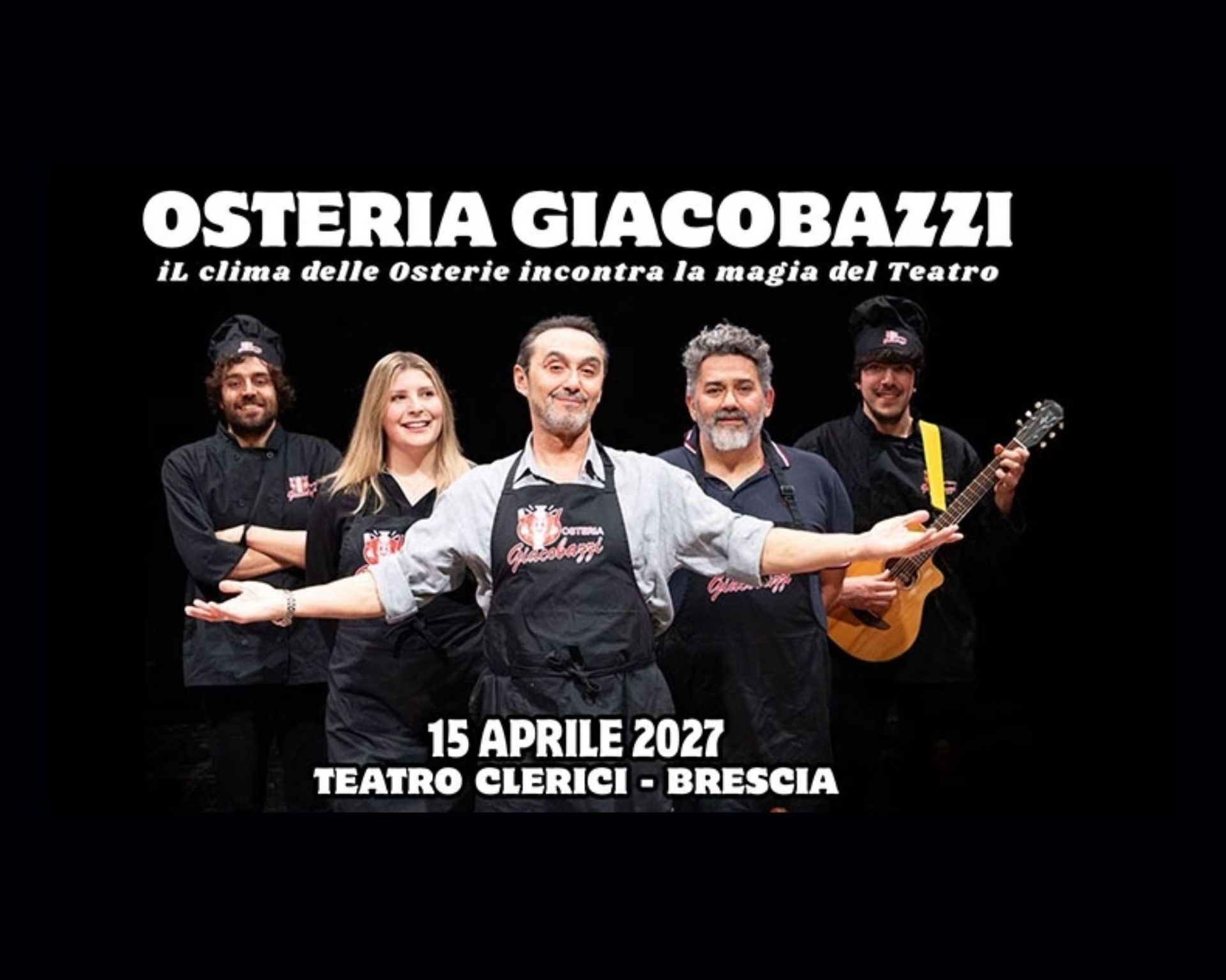 Osteria Giacobazzi: locandina