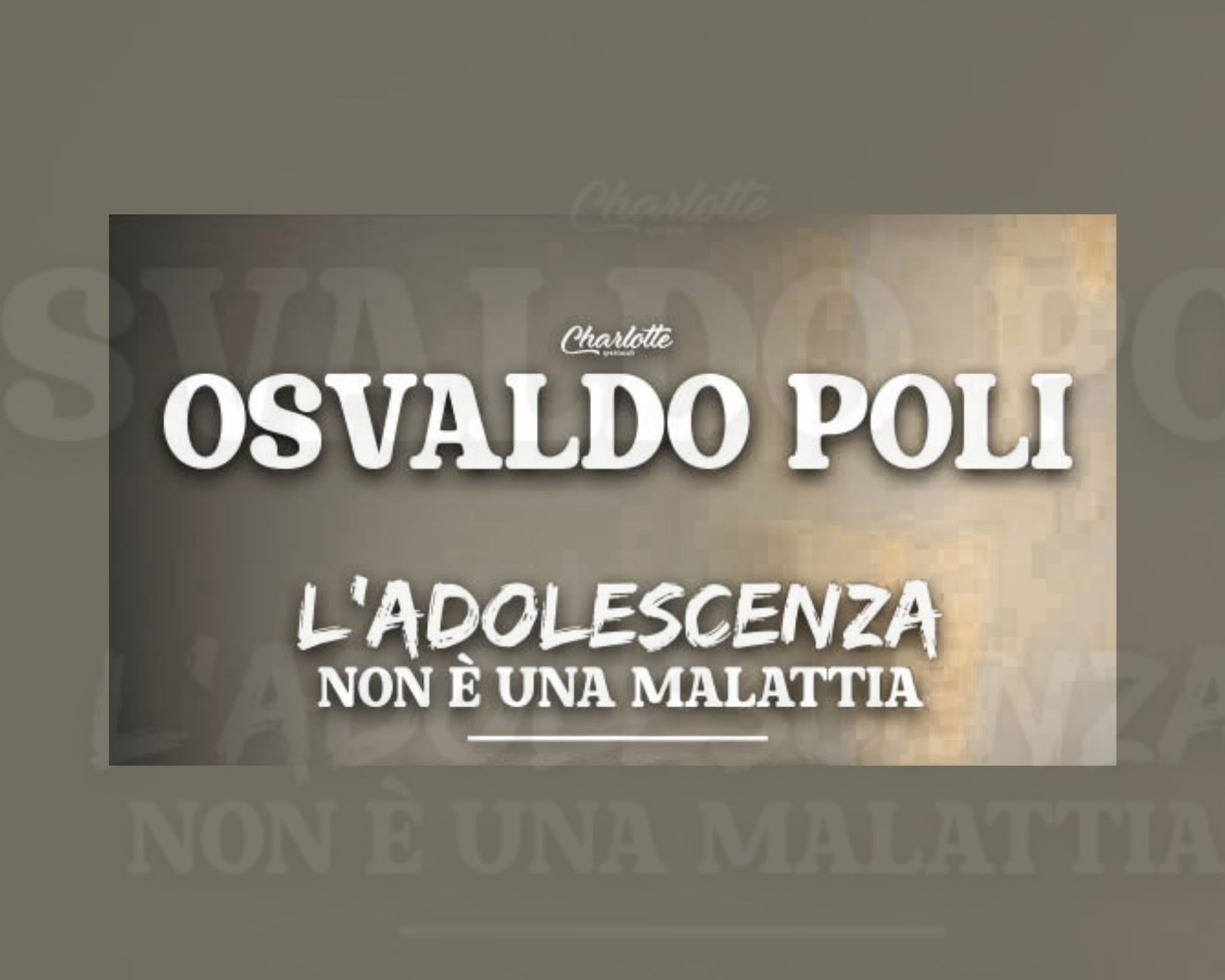 Locandina evento
