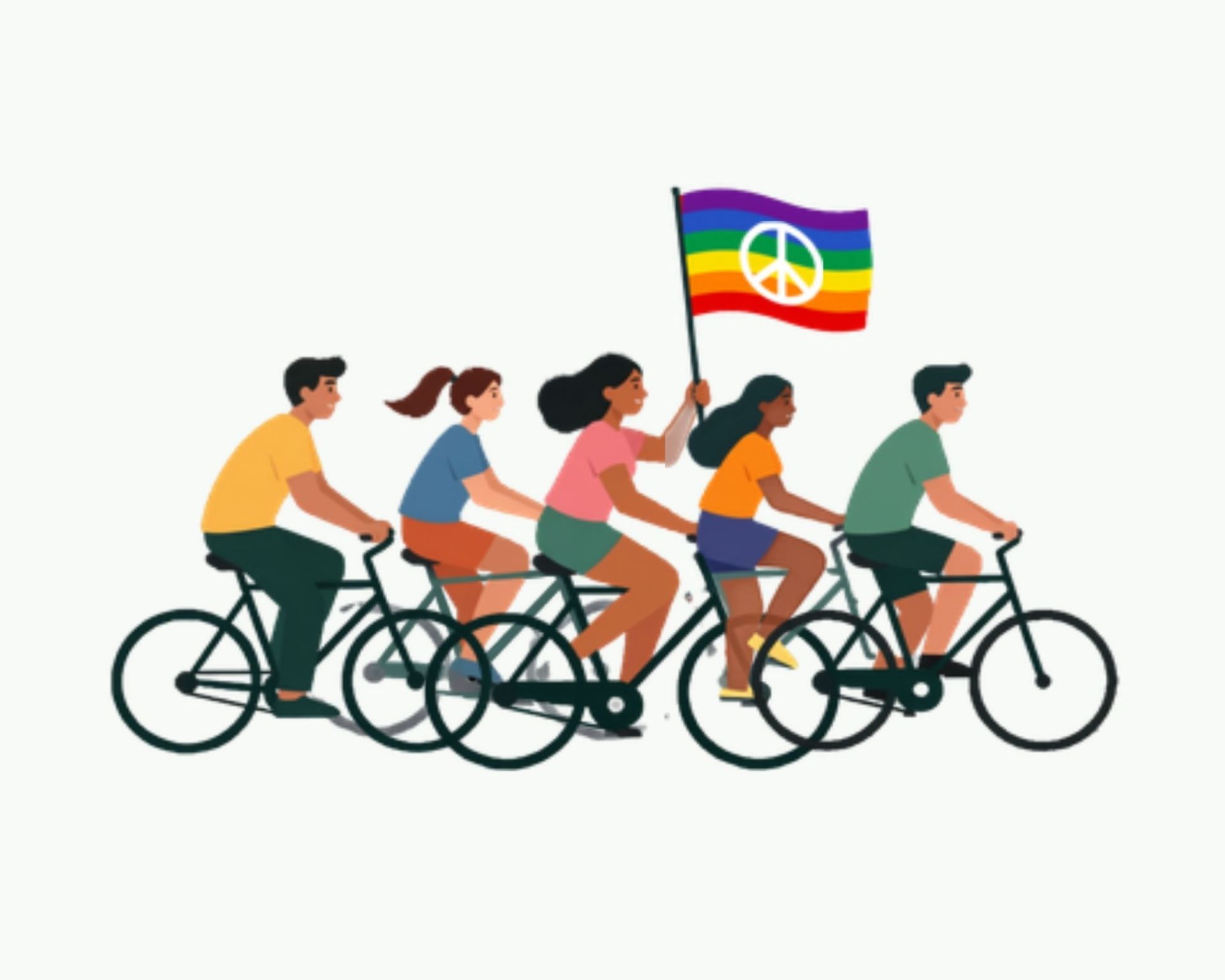 pedalata per la pace con il pianeta e tra i popoli