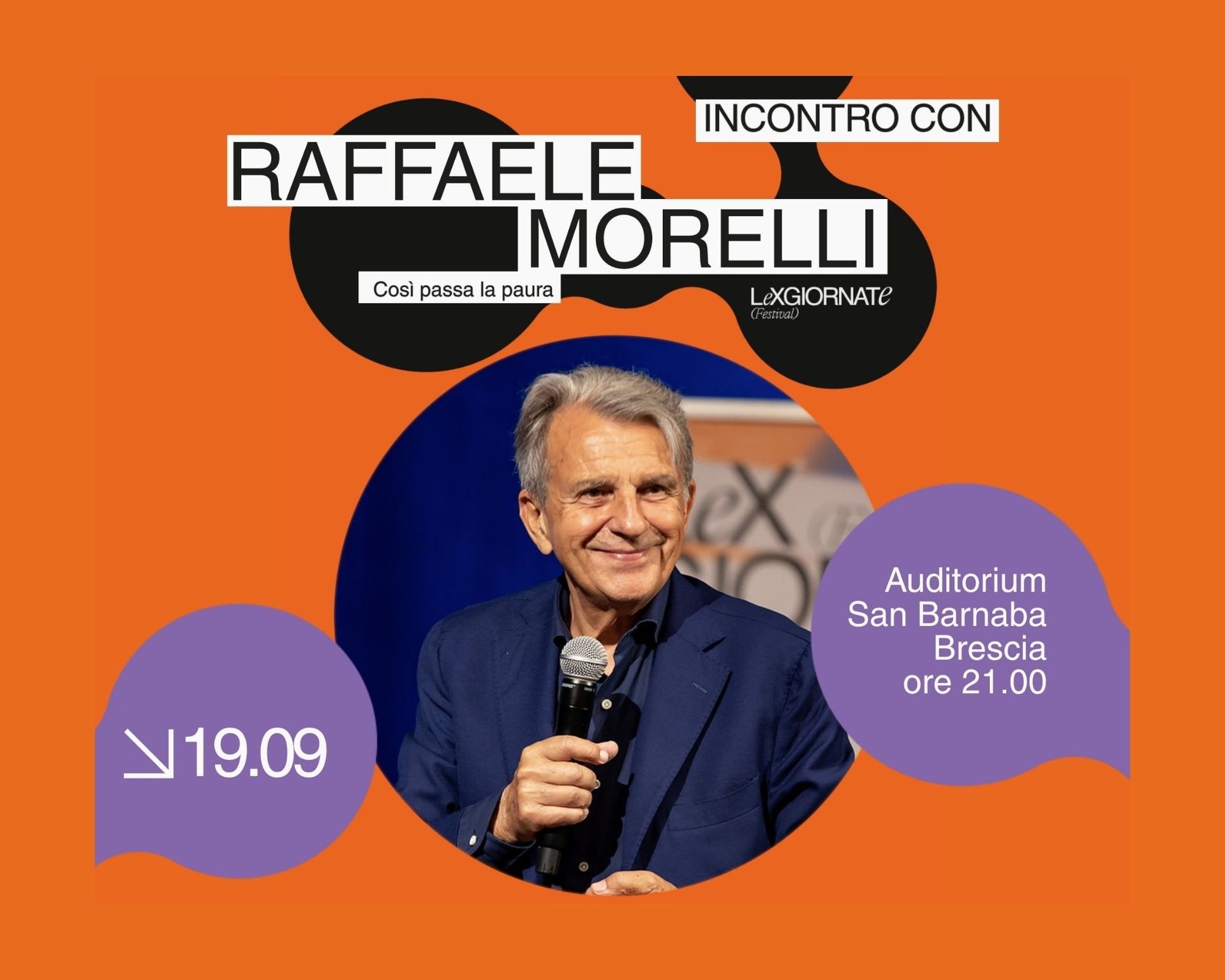 evento raffaele morelli così passa la paura
