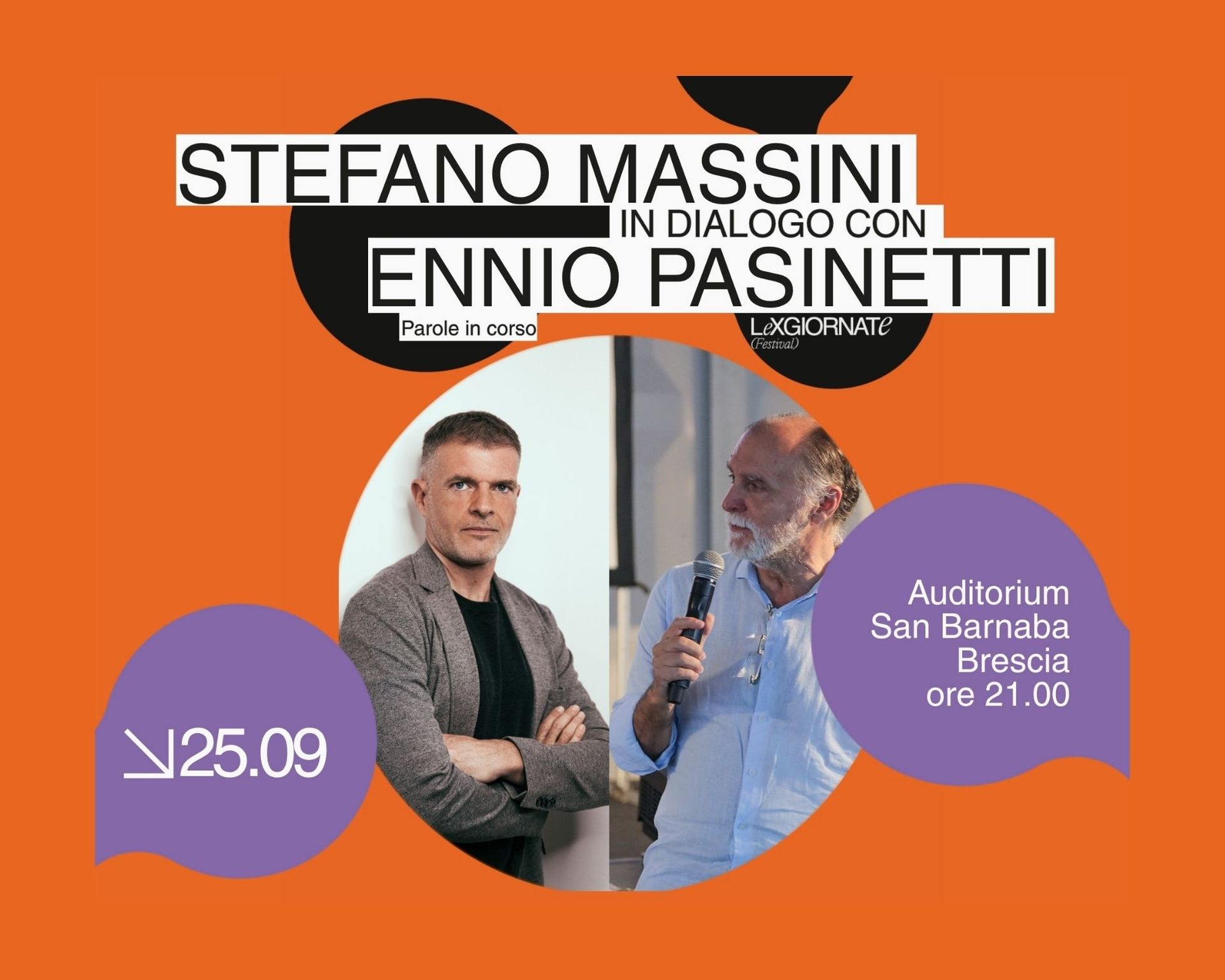 stefano massini in dialogo con ennio pasinetti parole in corso