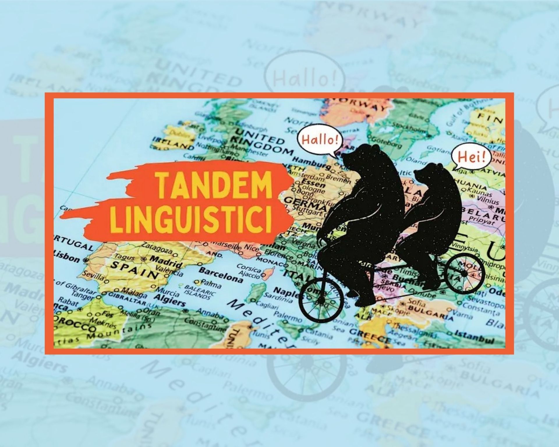 locandina tandem linguistici