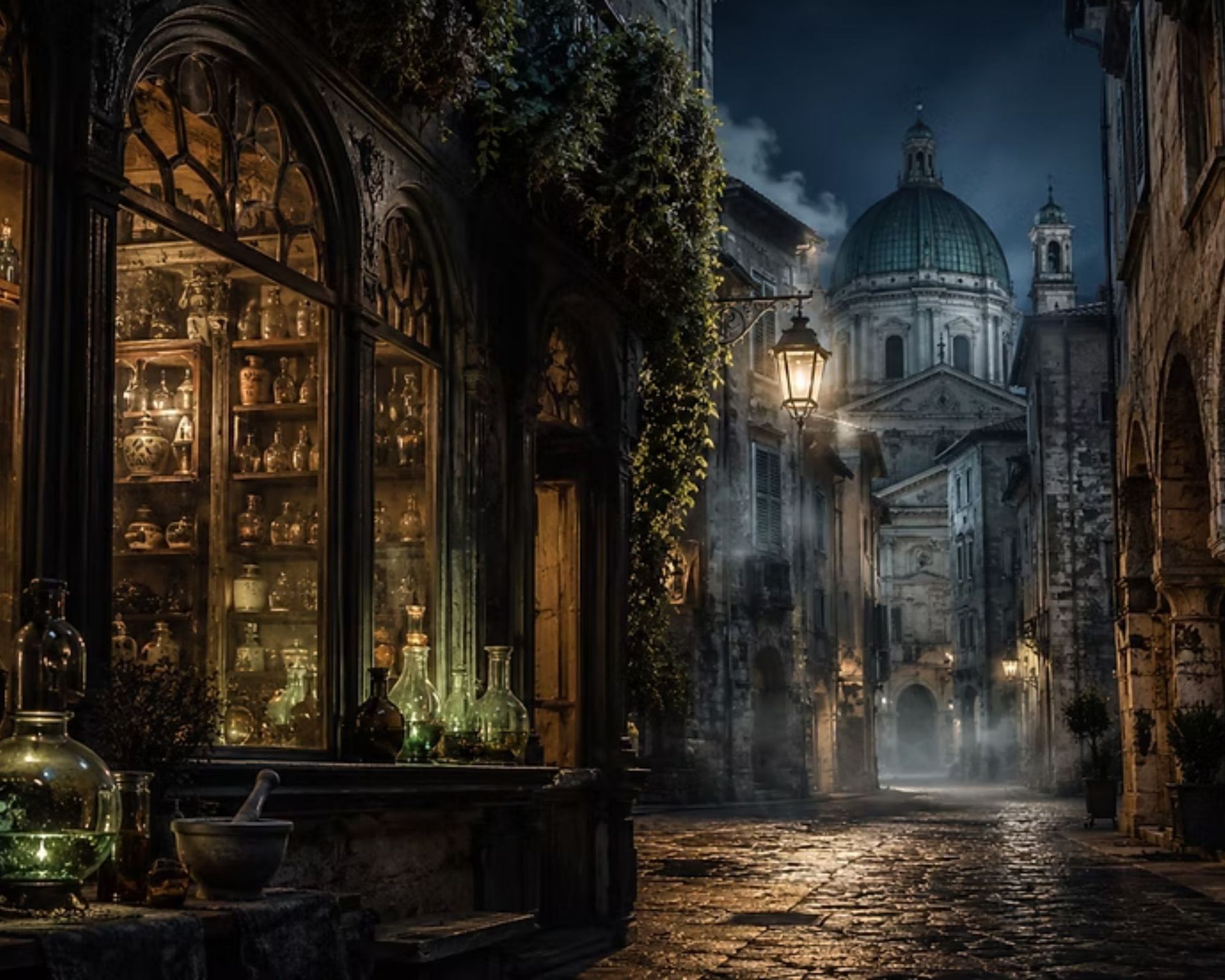 tra profumi e veleni, alchimisti e speziali di brescia by night