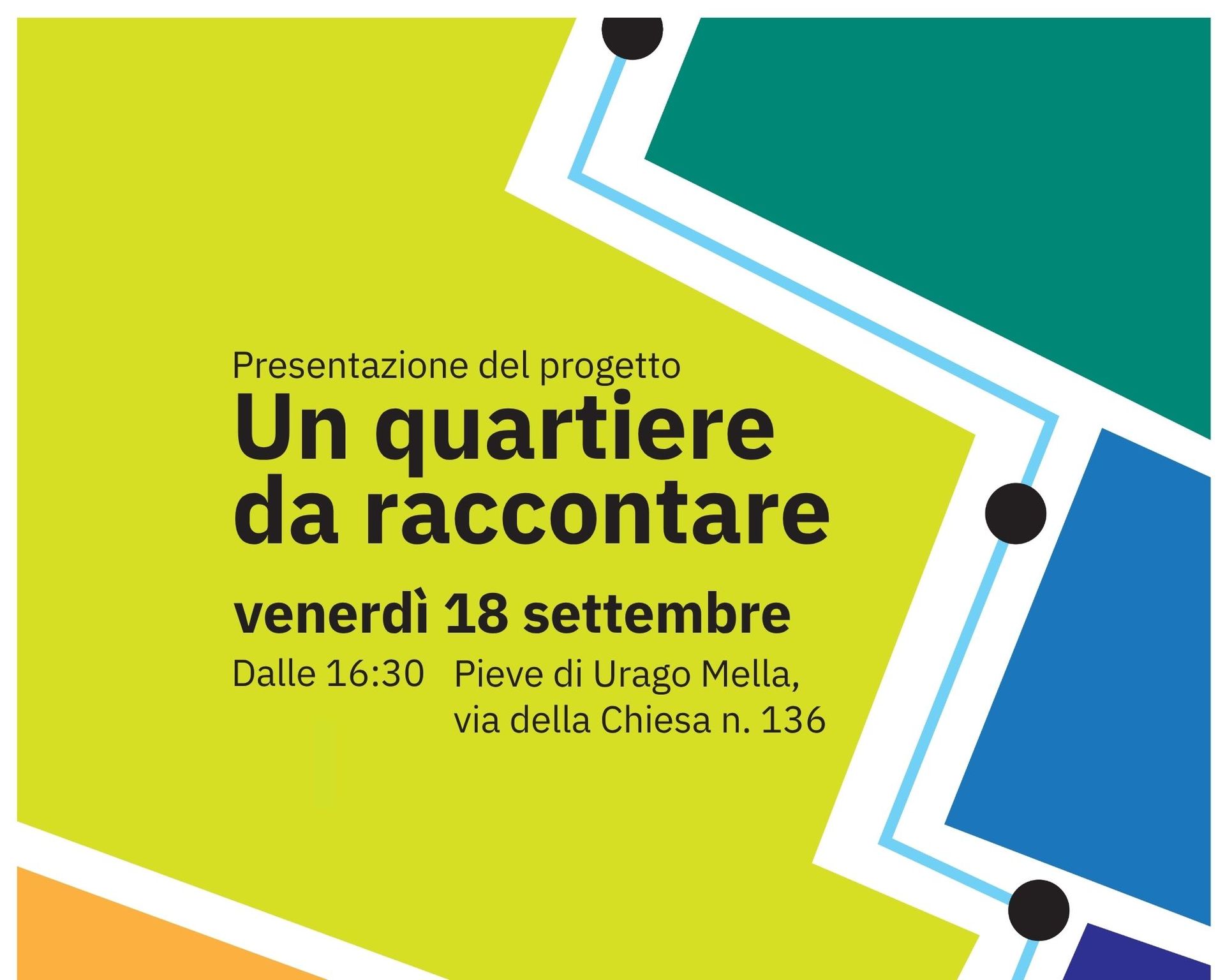 un quartiere da raccontare locandina brescia