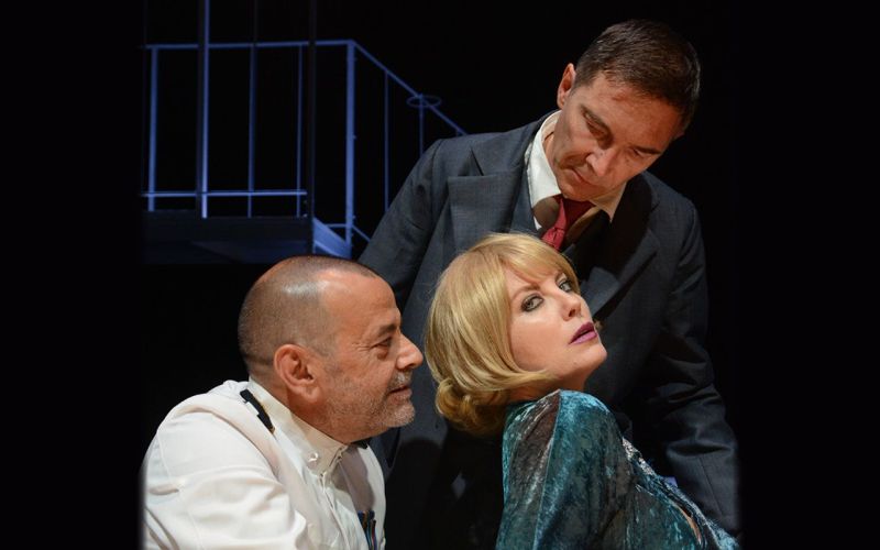 tre attori di teatro