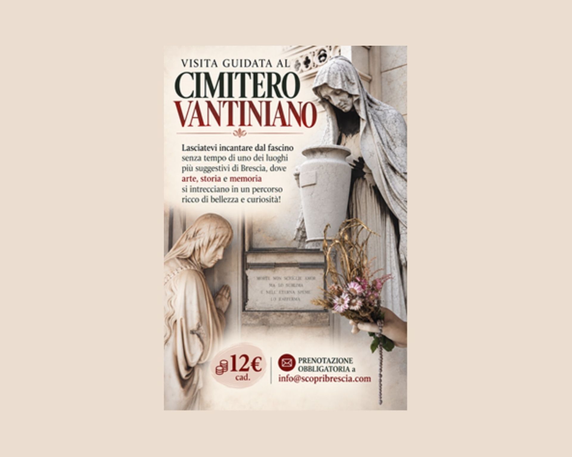 Visita guidata al Cimitero Vantiniano
