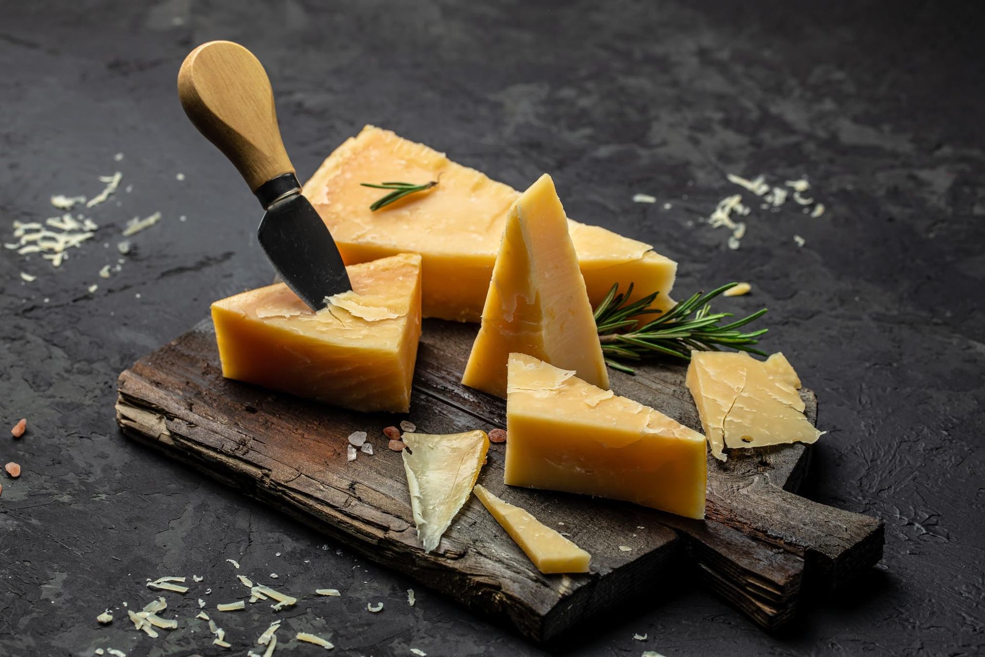 Formaggio stagionato del monte guglielmo