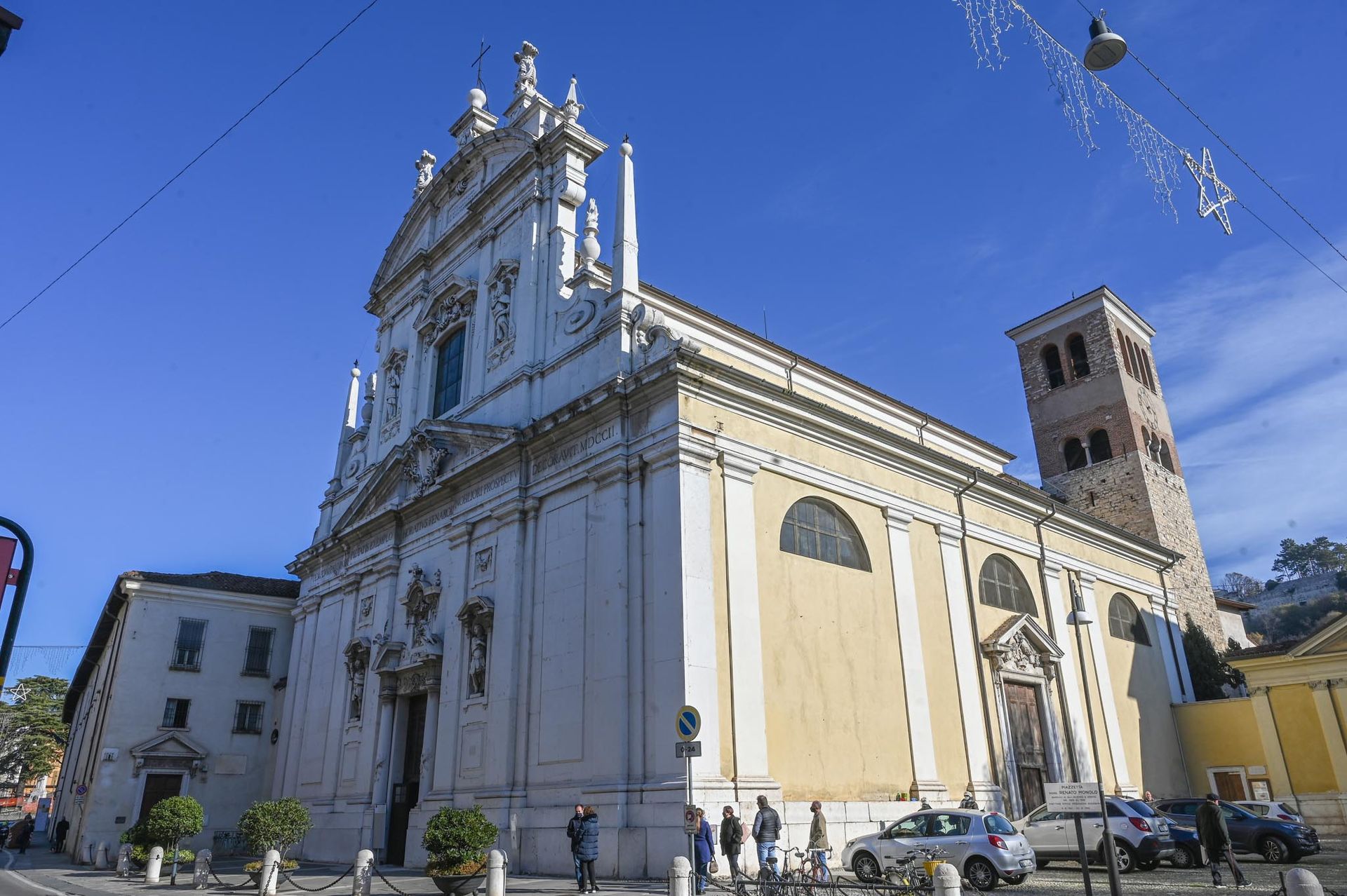 Chiesa dei Santi Faustino e Giovita - Vista esterna facciata