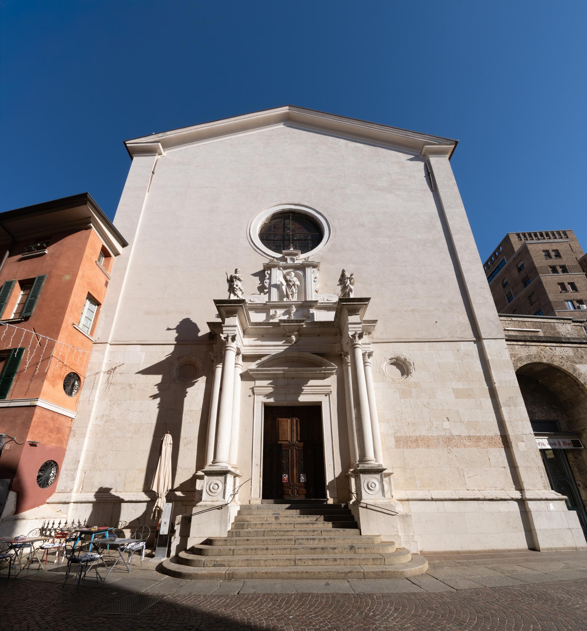Facciata della Chiesa di Sant'Agata a Brescia