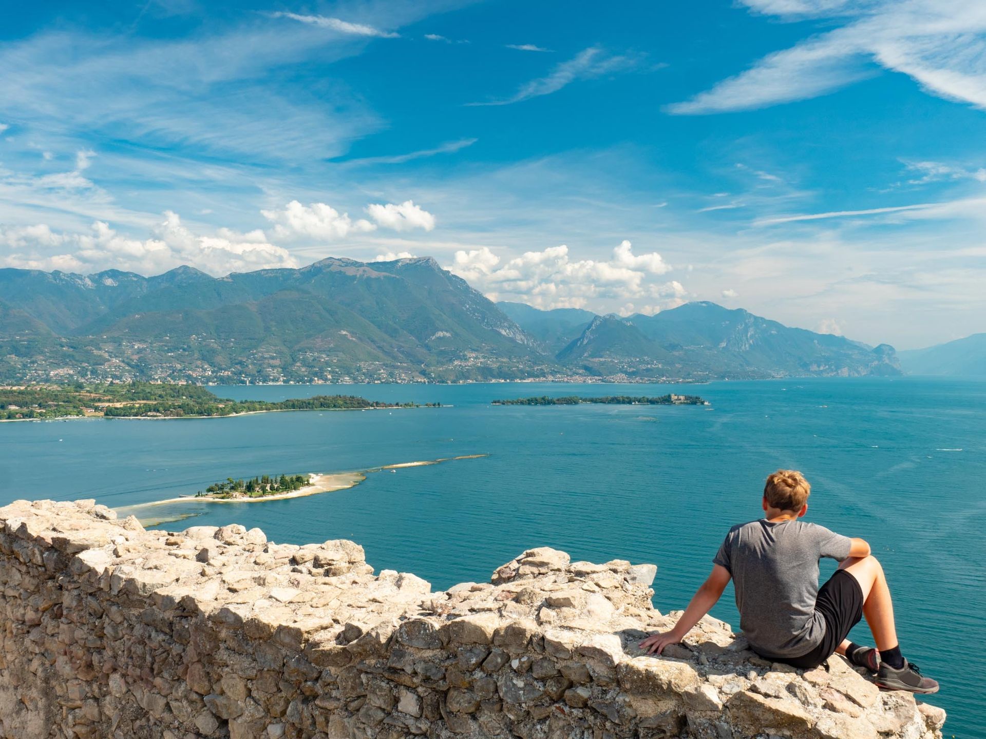 Vista del Lago di Garda