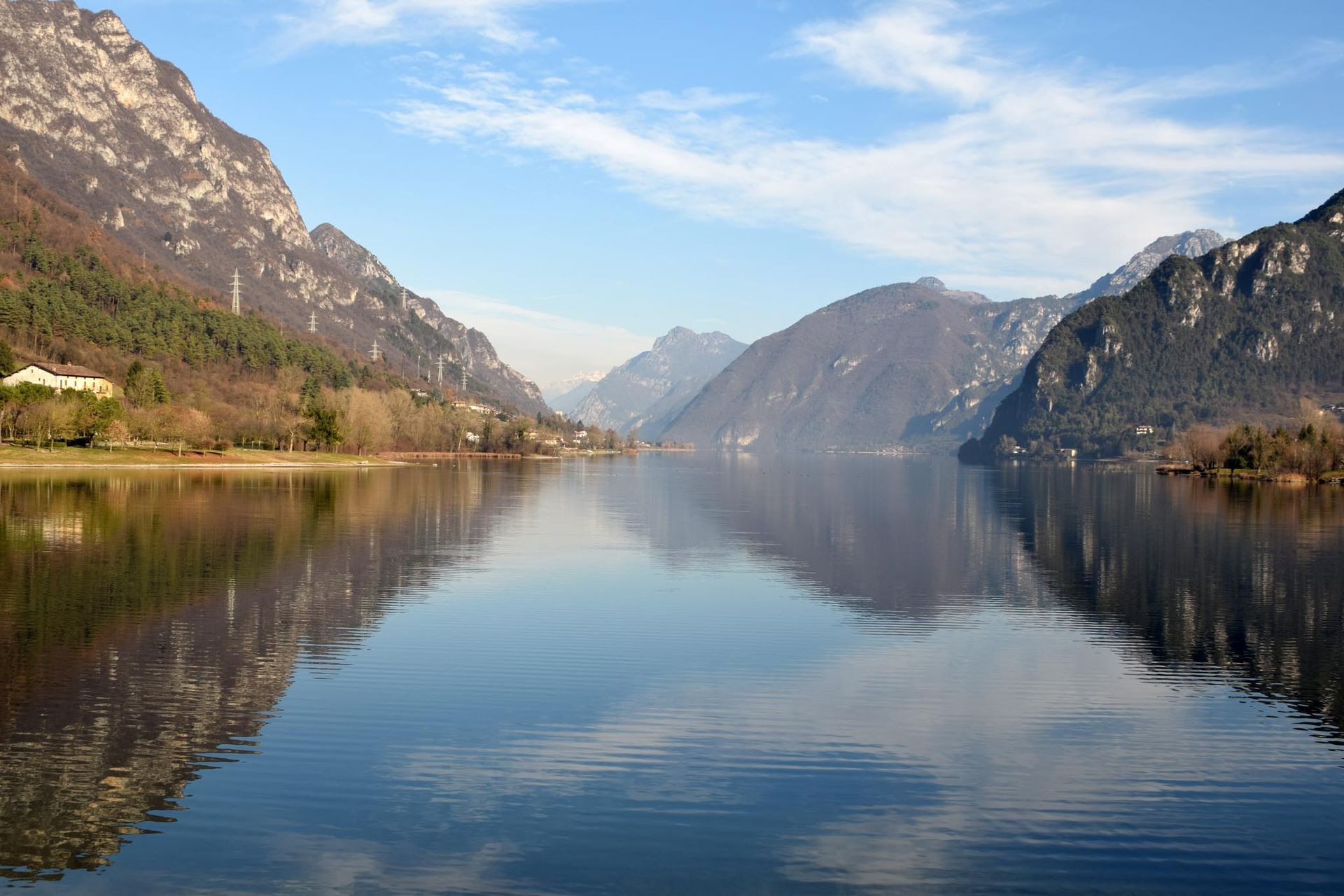 Vista della Val Sabbia e del Lago d'Idro