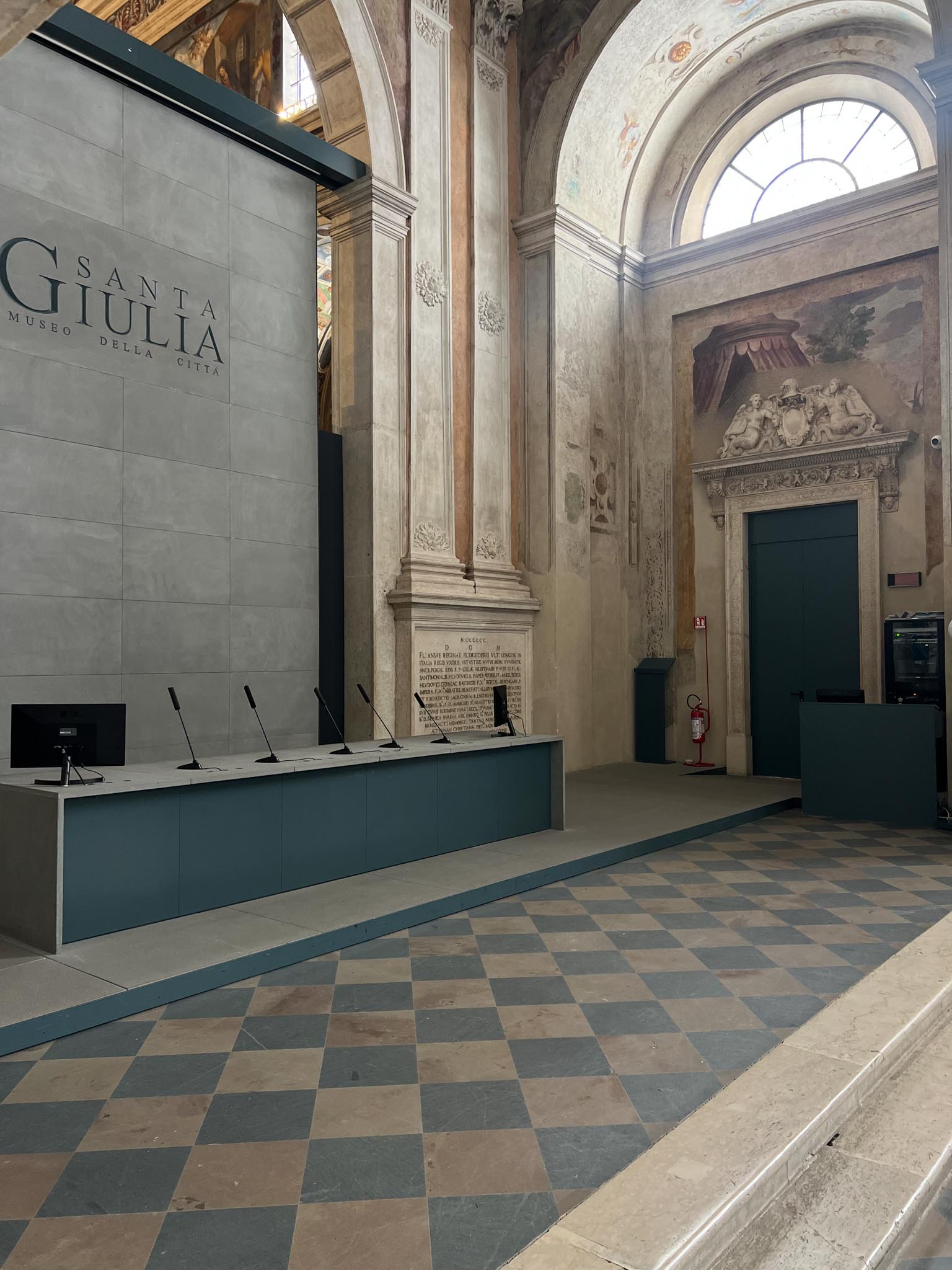 Auditorium Santa Giulia, dettaglio