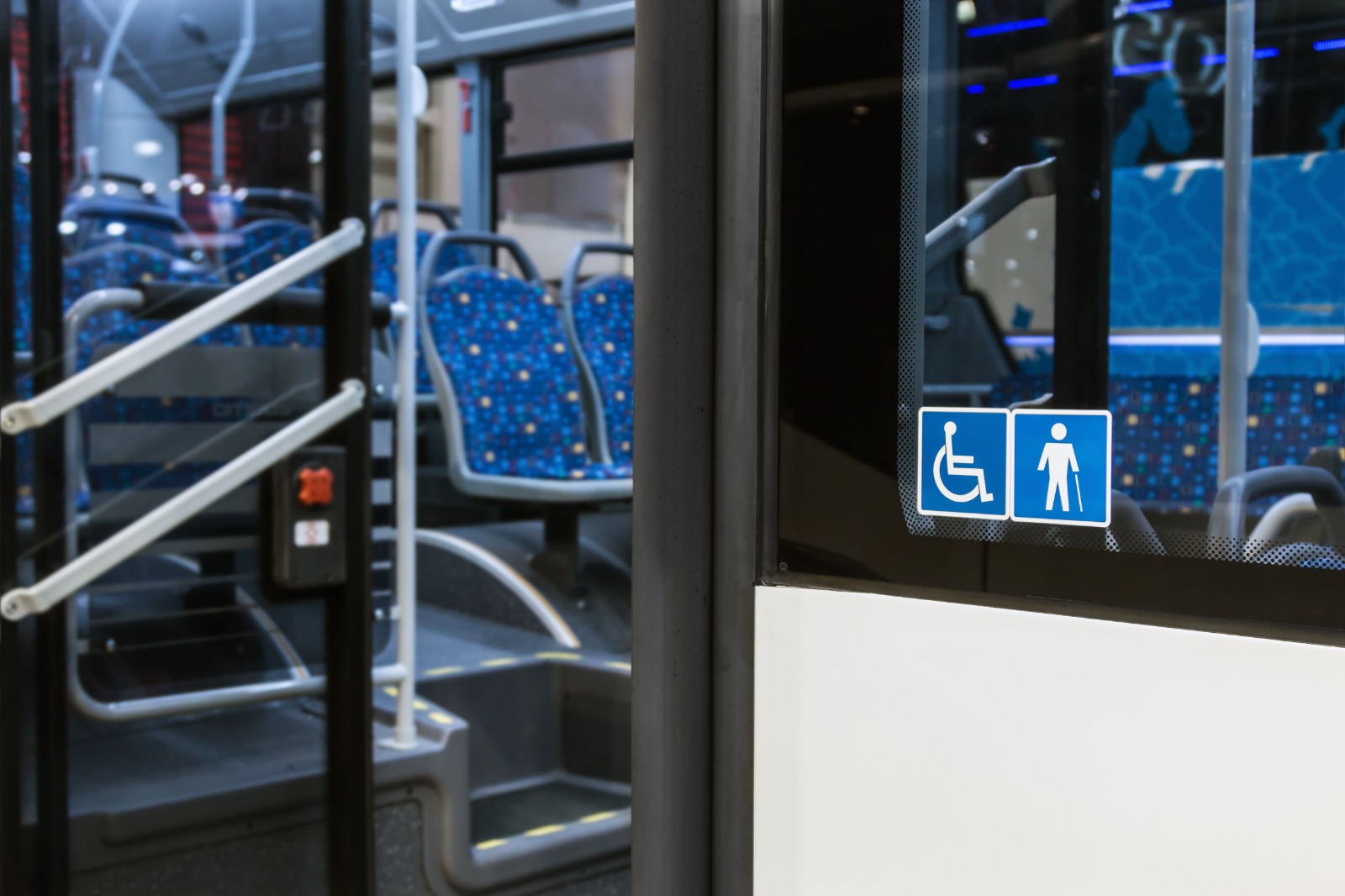 Dettaglio autobus - Brescia accessibile