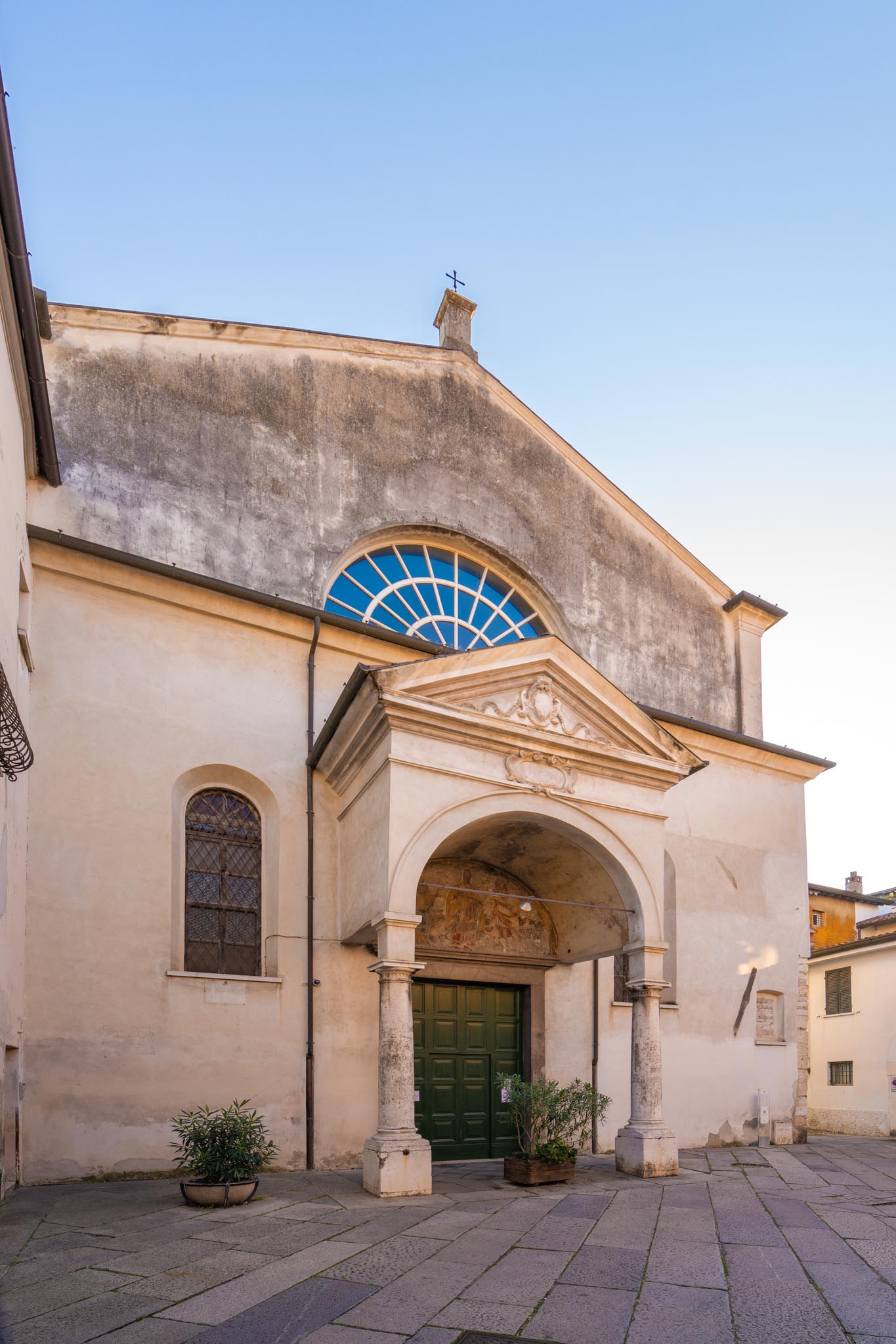 Vista esterna della Chiesa di San Clemente
