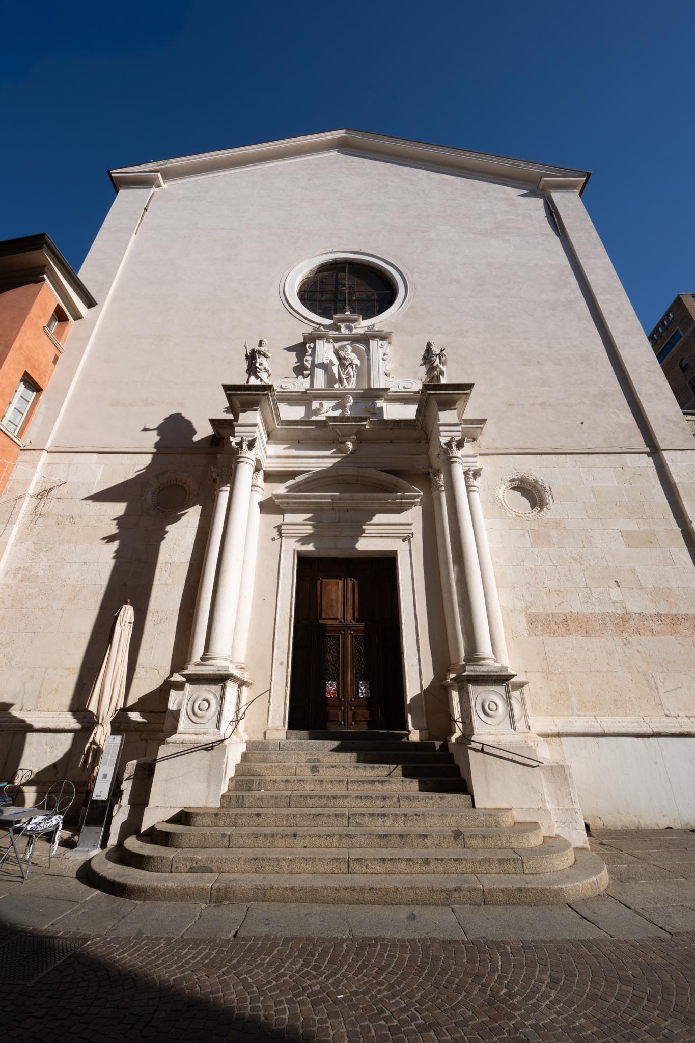 Facciata della Chiesa di Sant'Agata a Brescia