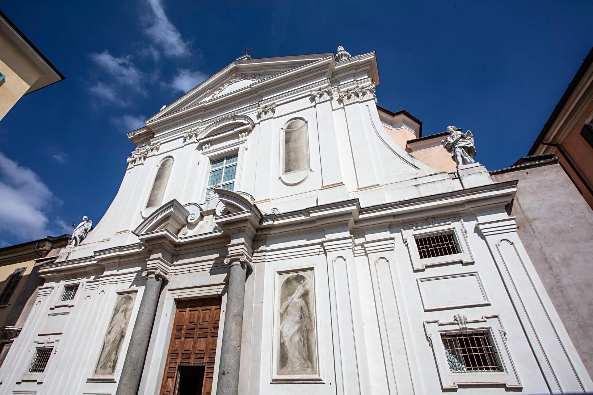 Chiesa Santa Maria della Carità - Vista facciata