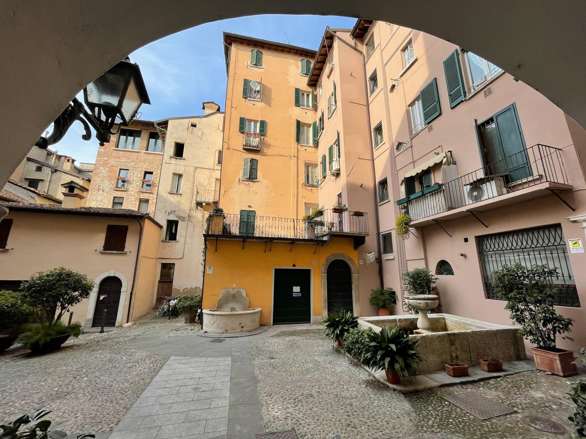 Curt de Pulì - Vista del cortile