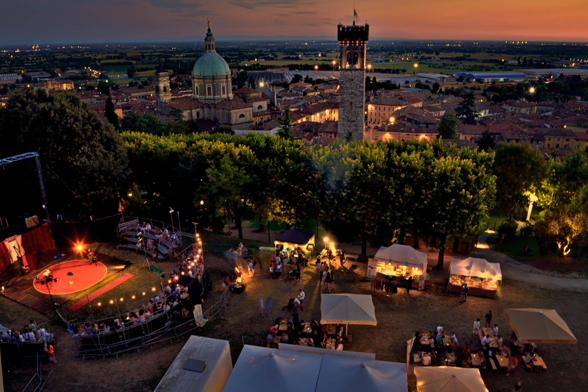 Fondazione Ugo Da Como - Vista dall'alto